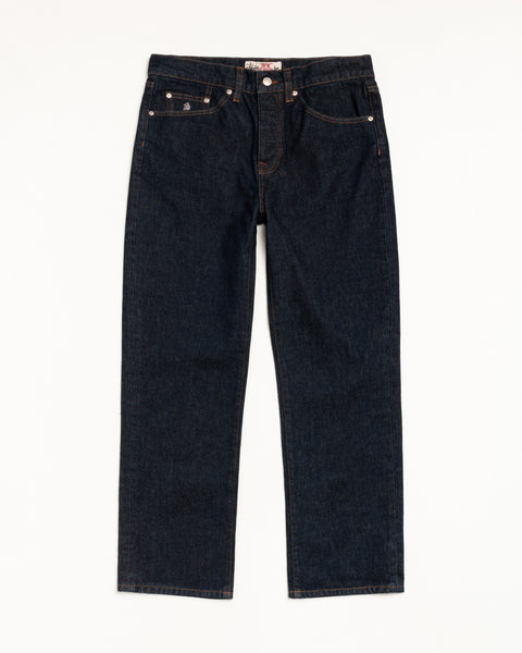 Stüssy New Classic Jean Denim in Rinsed Indigo