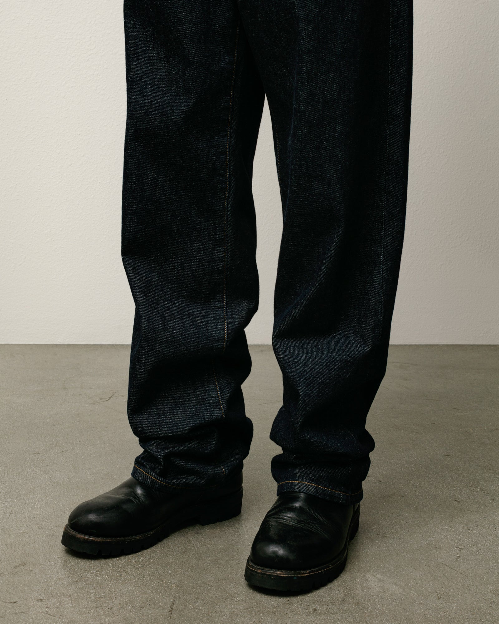 stussy denim dress WORK DENIM SHIRT
