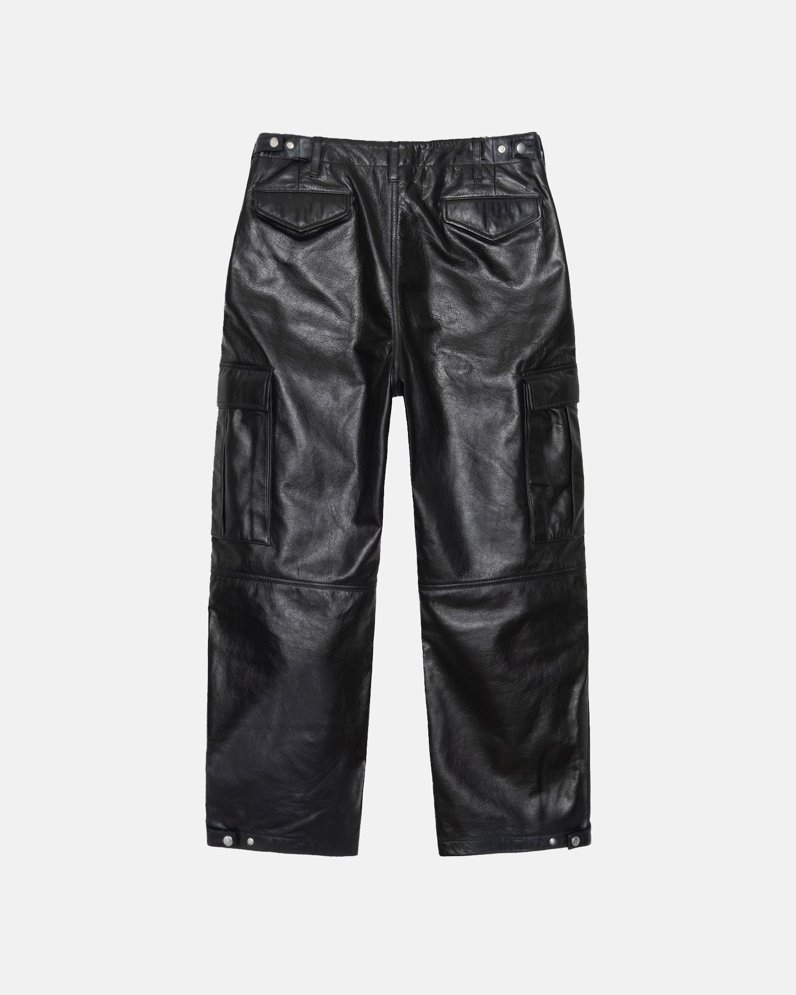 Military Cargo Leather Pant in black – Stüssy