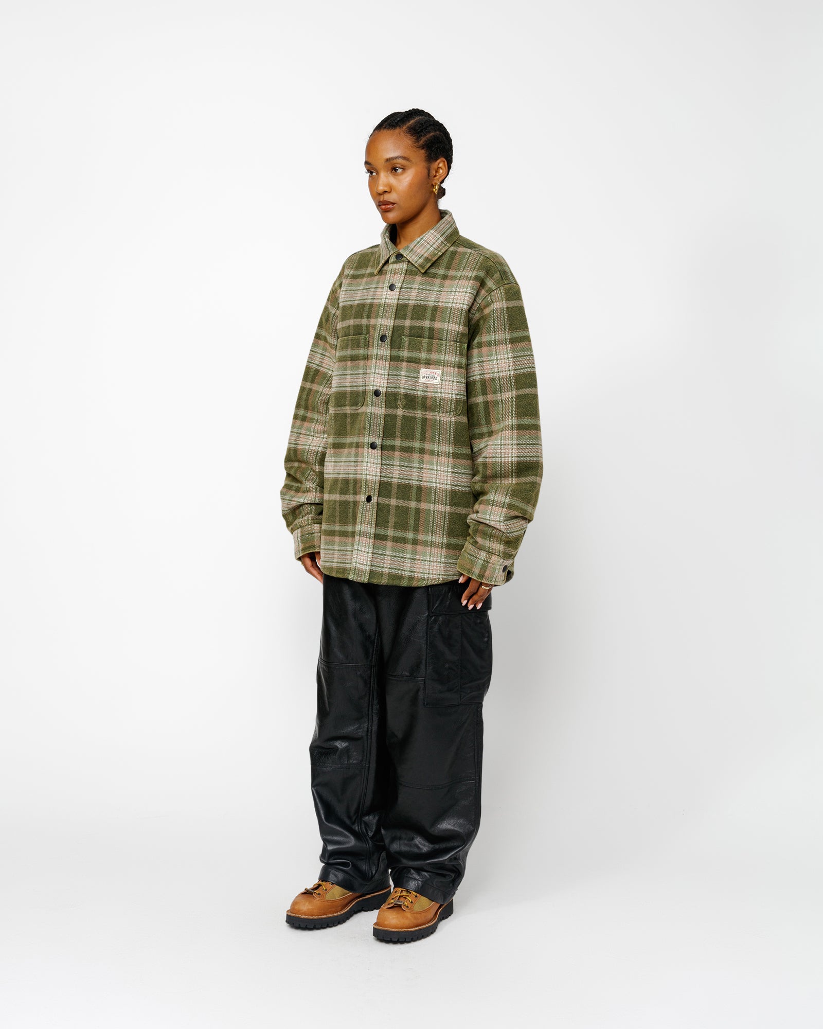 Military Cargo Leather Pant in black – Stüssy
