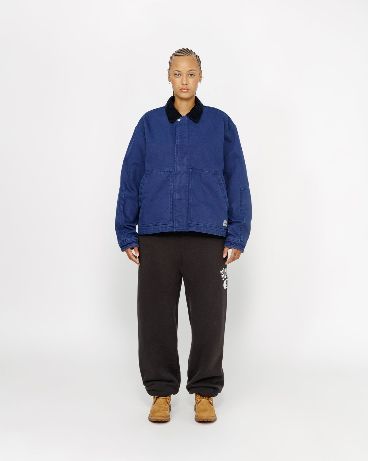 Stüssy 80 Fleece Pant in washed black – Stüssy
