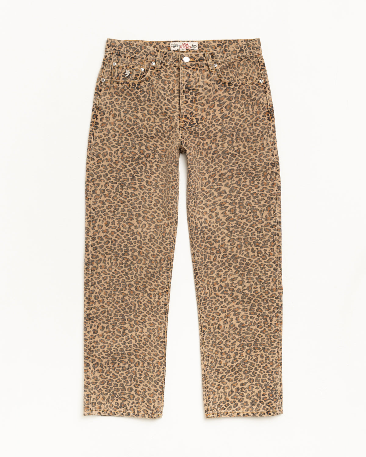 New Classic Jean Denim - Leopard | Pants | Stüssy