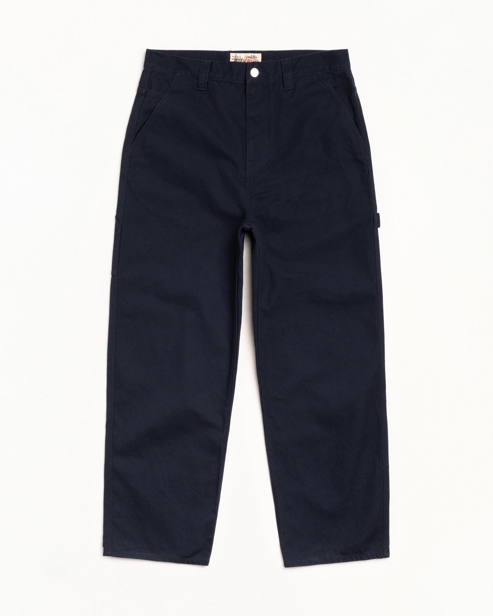 Carpenter Pant Canvas – Navy | Bottoms | Stüssy