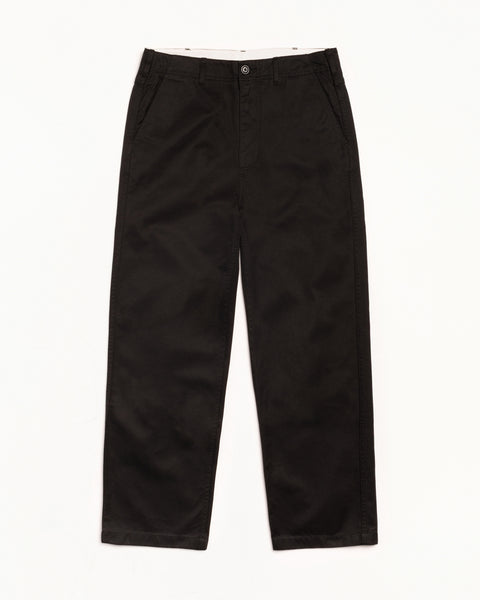 Chino Trouser Mens Regular In Black