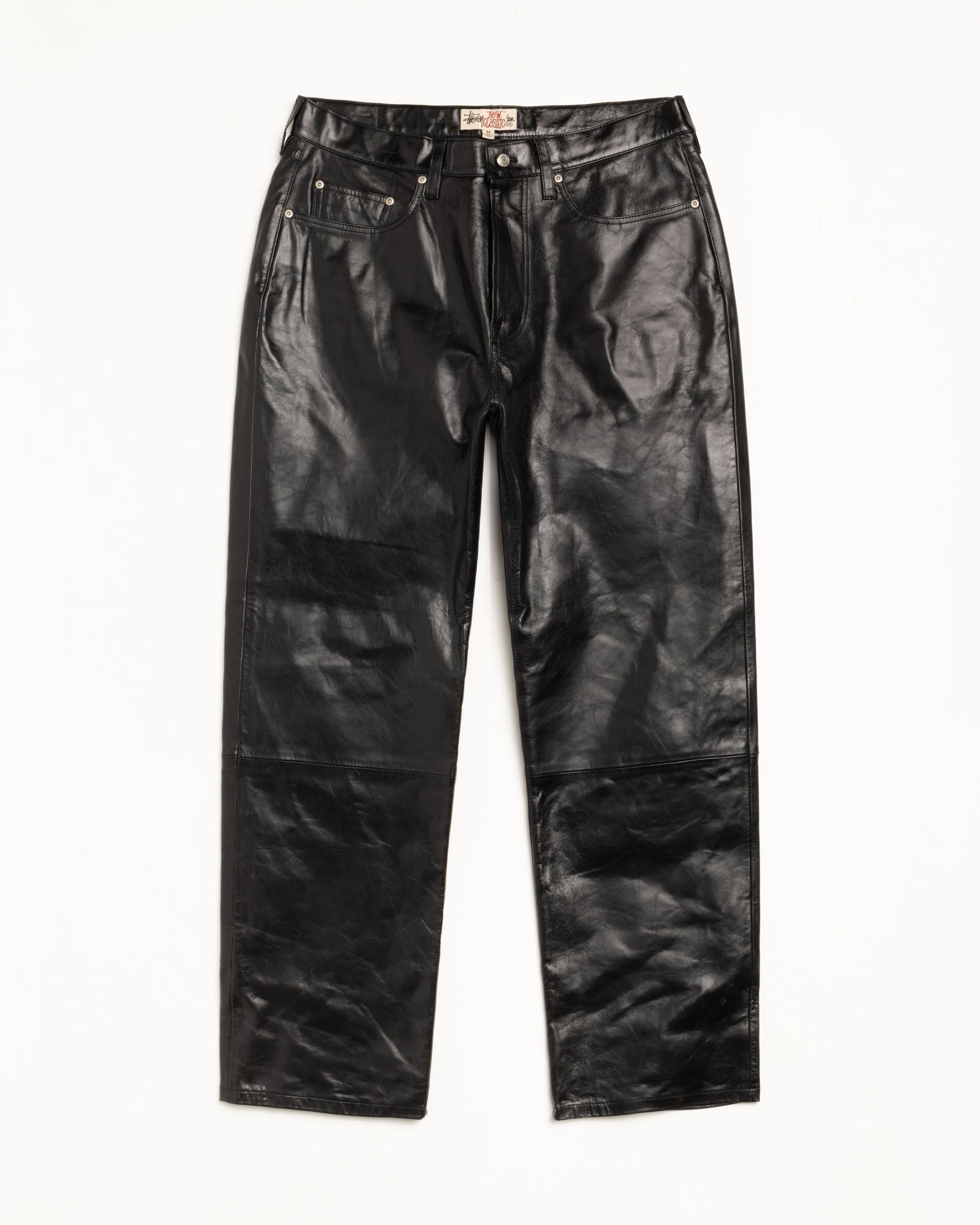 New Classic Pant Leather – Black | Pants | Stüssy