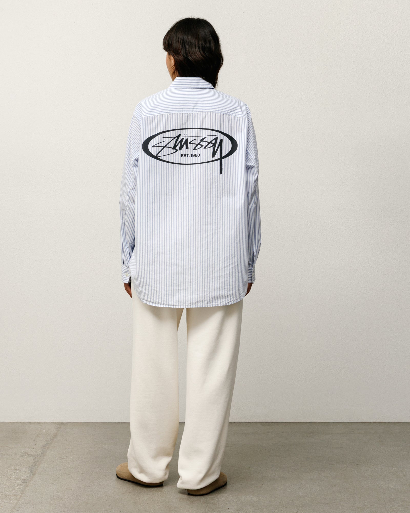 Fleece Track Pant Mens Regular In Cream