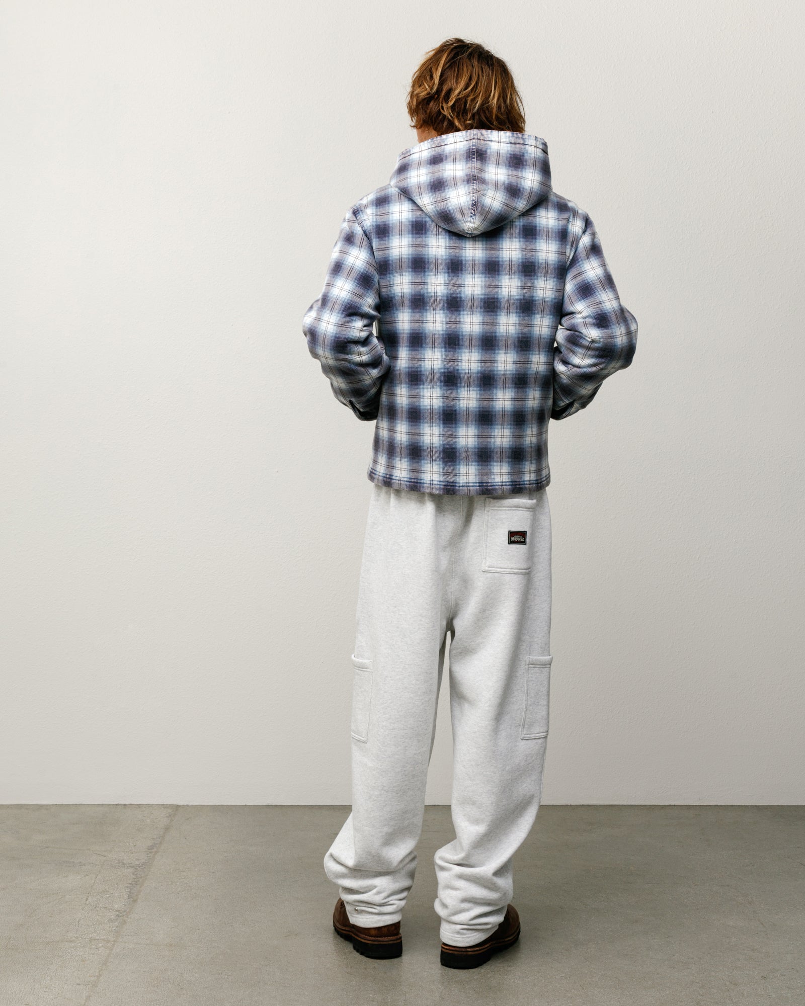 Utility Fleece Pant Mens Regular In Ash Heather