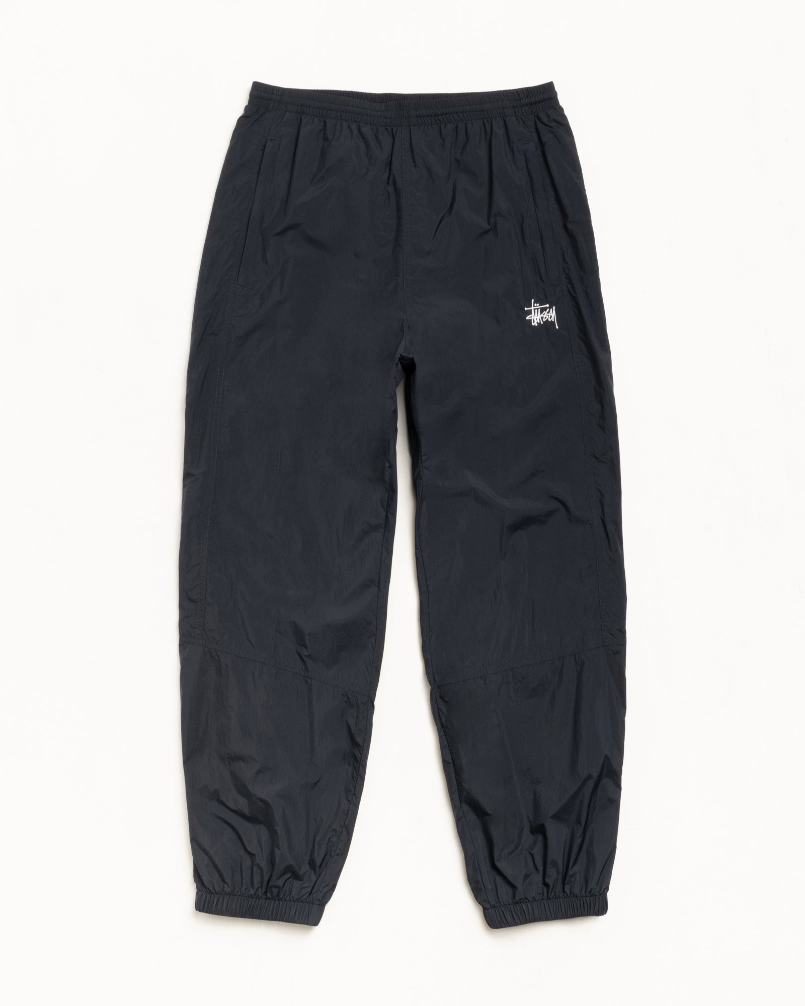 Nylon Track Pant – Black | Pants | Stüssy