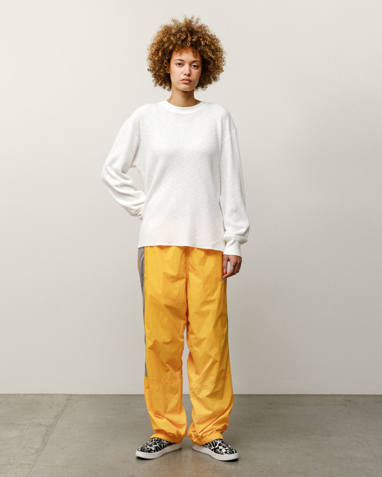 Nylon Track Pant – Yellow | Pants | Stüssy