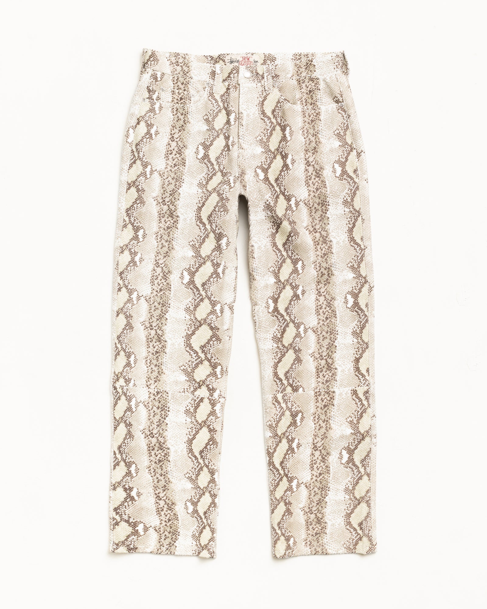 New Classic Pant Leather Snake – Snake | Pants | Stüssy