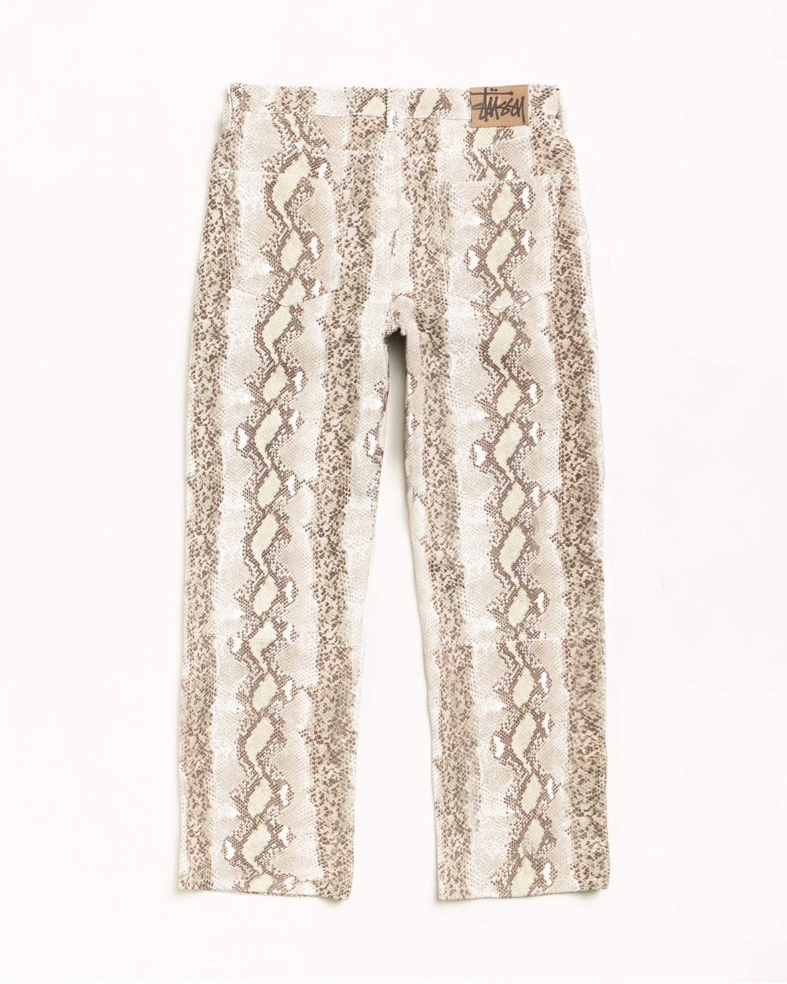New Classic Pant Leather Snake – Snake | Pants | Stüssy