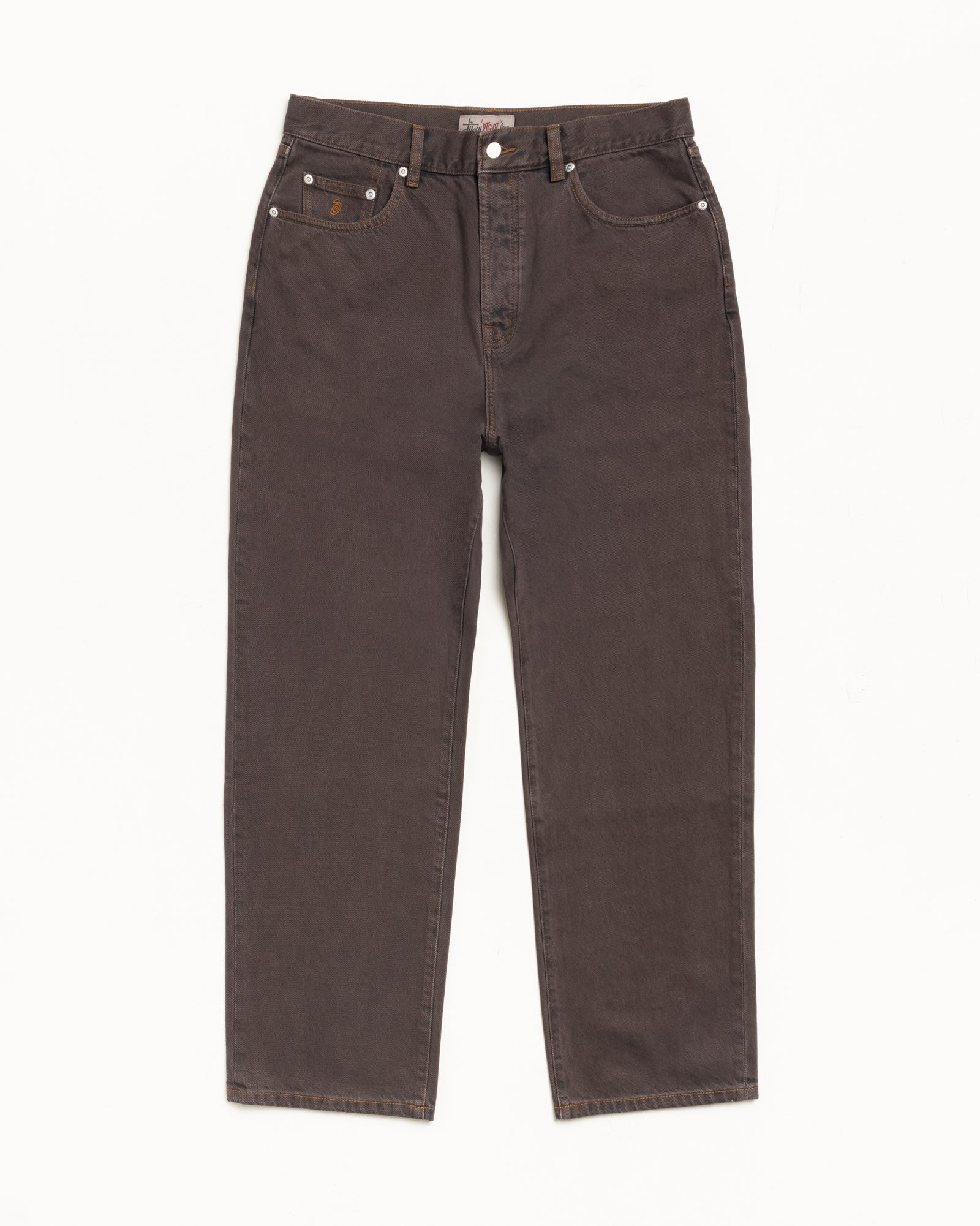 Big Ol' Jean Denim – Resin Wash Brown | Pants | Stüssy