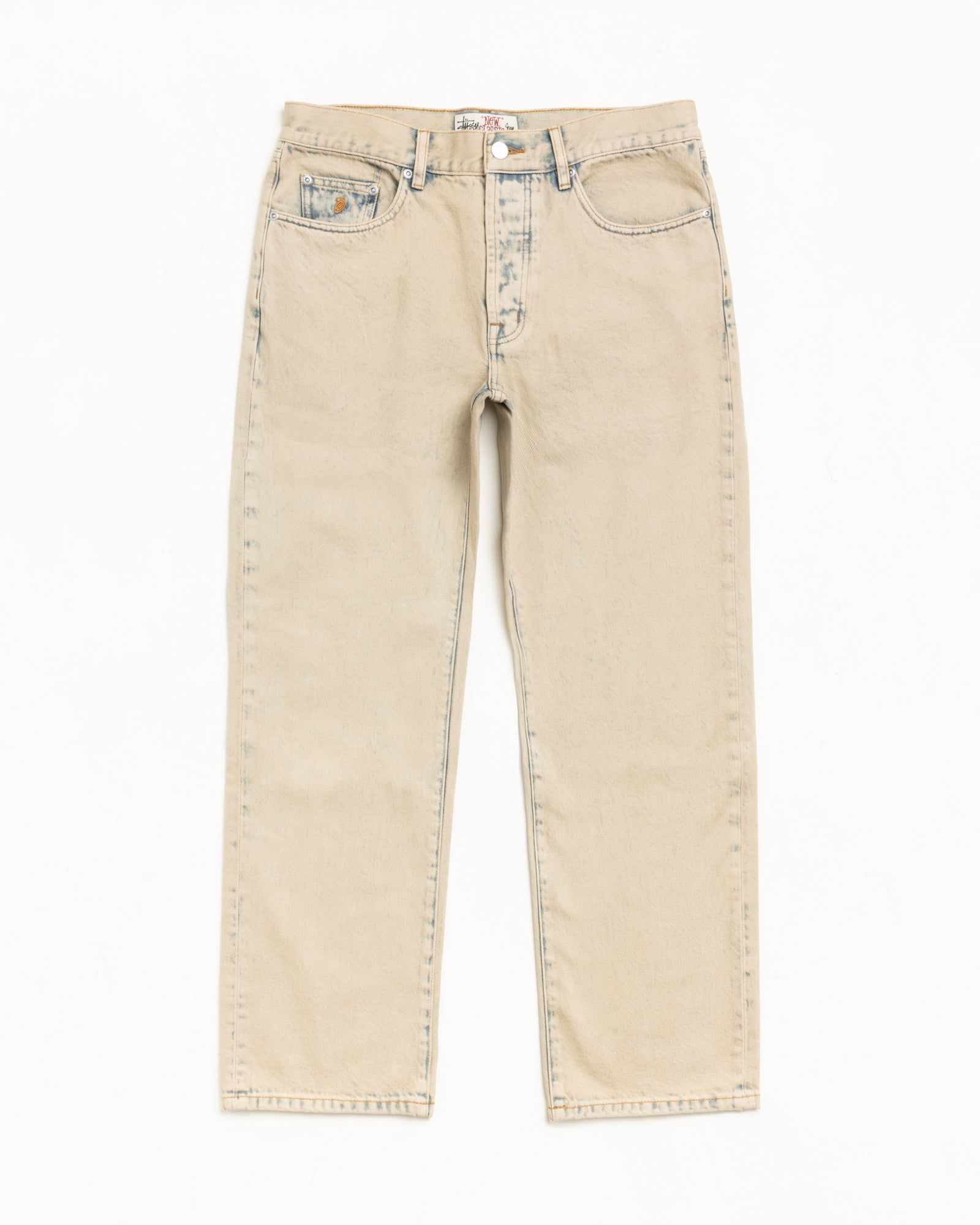【値下げ×】Stussy classic jean denim 28 Stussy New Classic Denim Jean Medium Blue Men's - SS24 - US