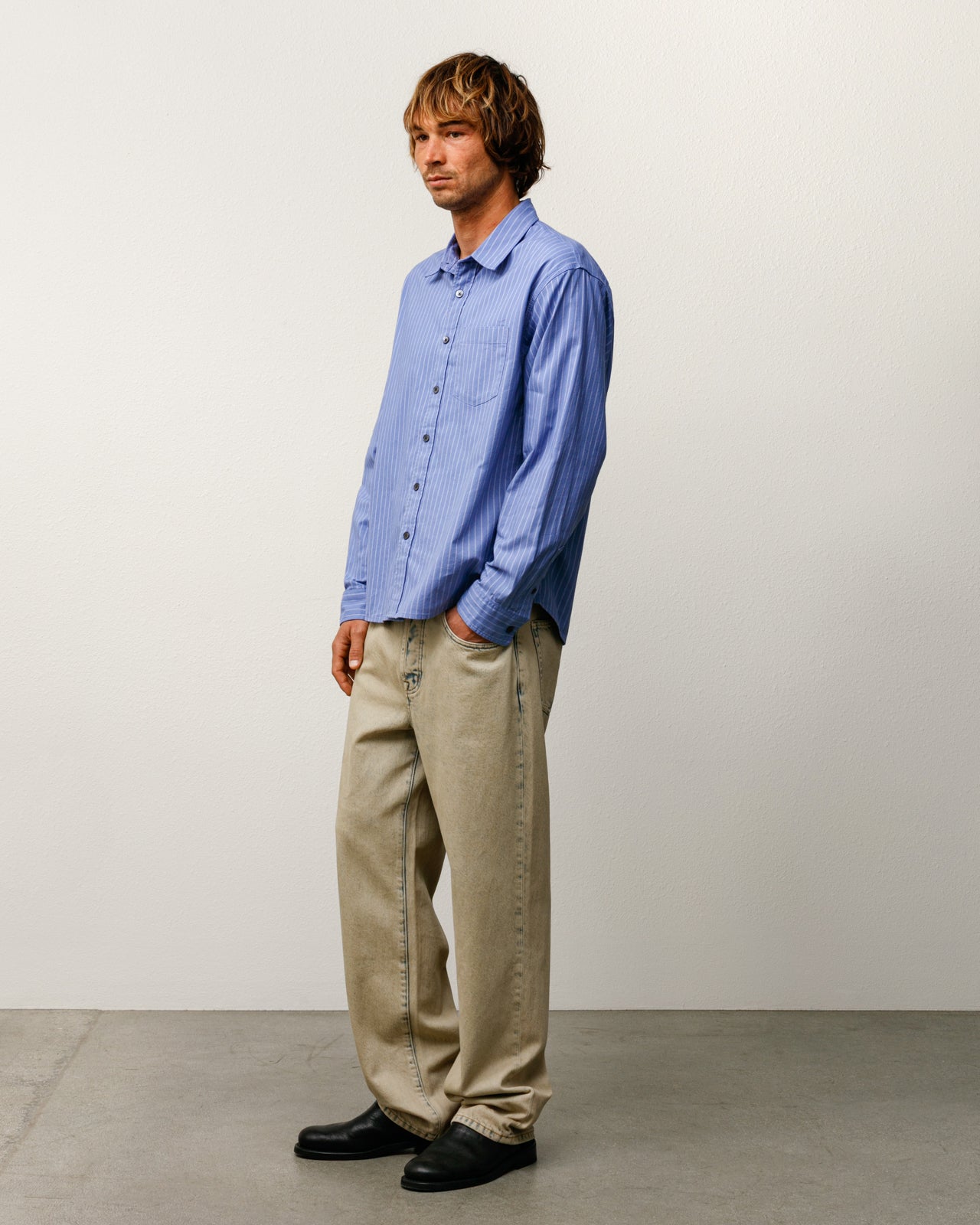 New Classic Jean Denim – Resin Wash Khaki | Pants | Stüssy