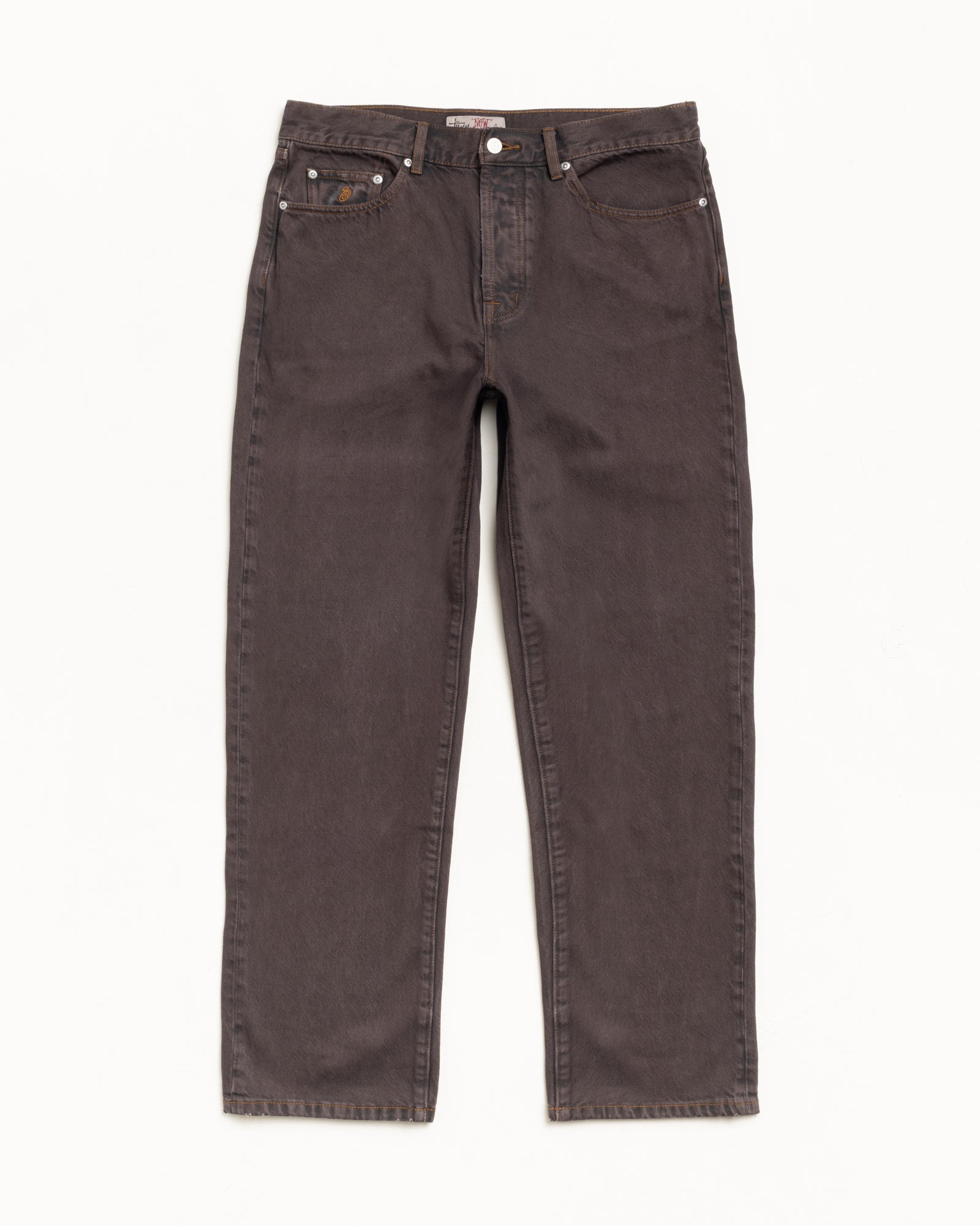 sttussy NEW CLASSIC JEAN DENIM ブラウン New Classic Jean Denim – Resin Wash Brown | Pants | Stüssy