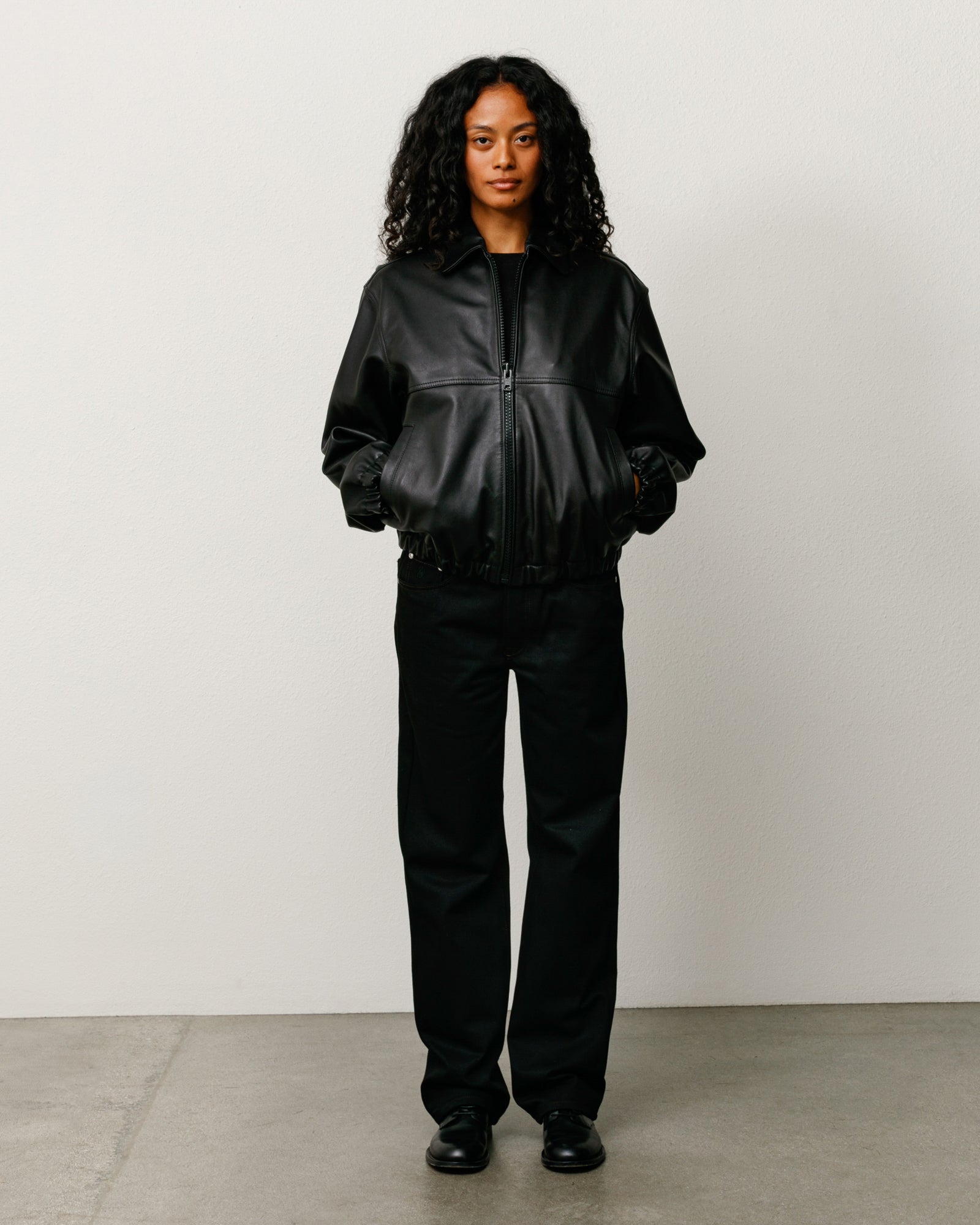 Slim Jean Denim - Raw Black Contrast Stitch | Denim | Stüssy
