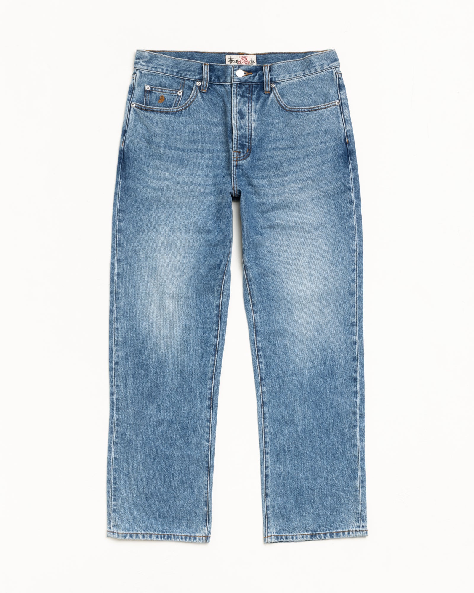 New Classic Jean Denim – Indigo Stone Wash | Pants | Stüssy