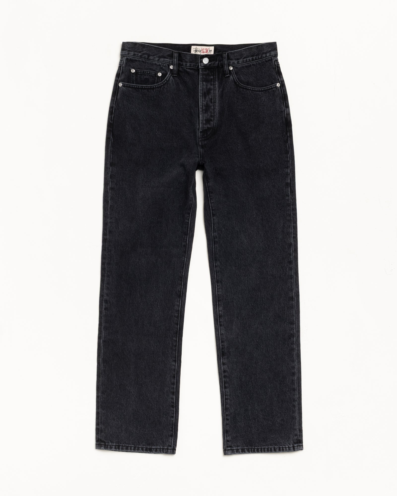 New Slim Jean Denim Mens Regular In Vintage Black