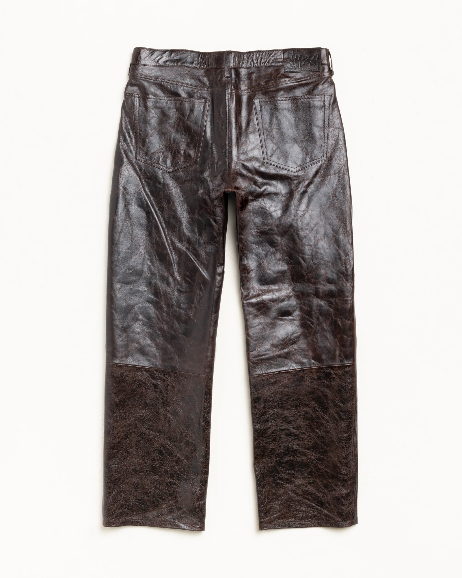 New Classic Pant Leather – Dark Brown | Pants | Stüssy