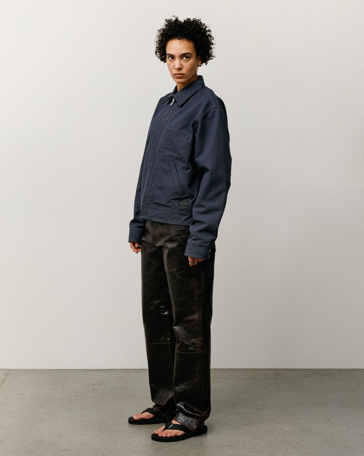 New Classic Pant Leather – Dark Brown | Pants | Stüssy