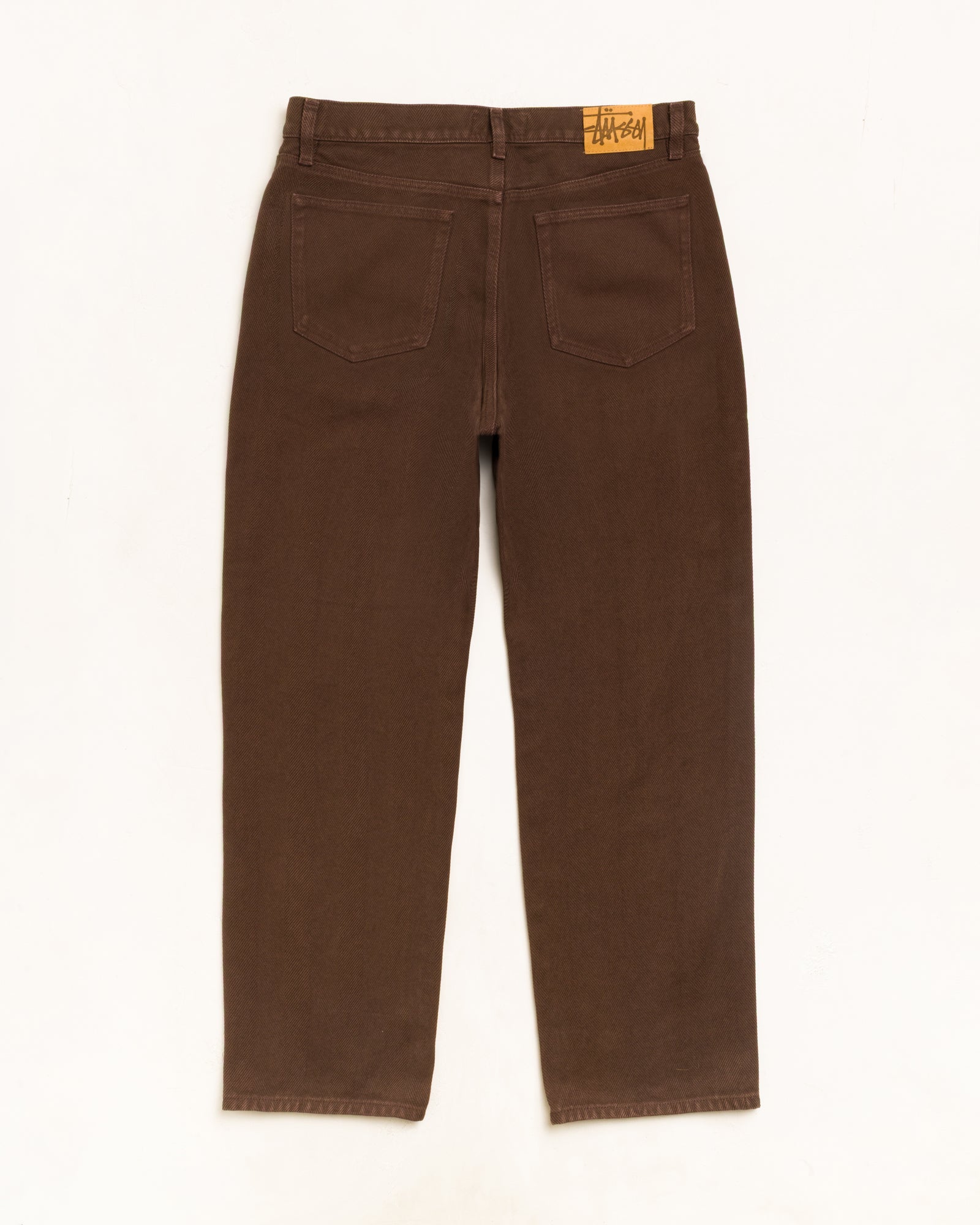 Big Ol' Jean Denim - Brown Chevron | Denim | Stüssy