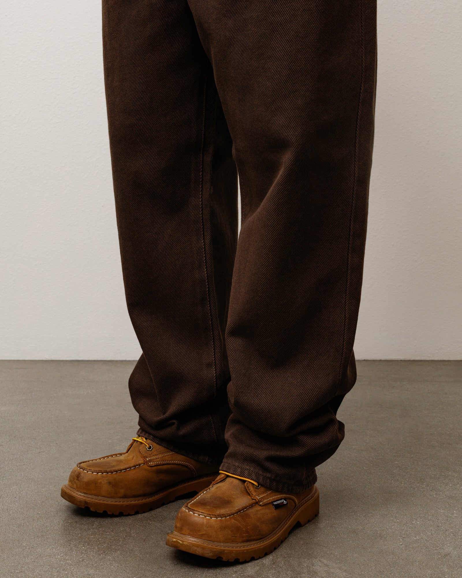 Big Ol' Jean Denim - Brown Chevron | Denim | Stüssy