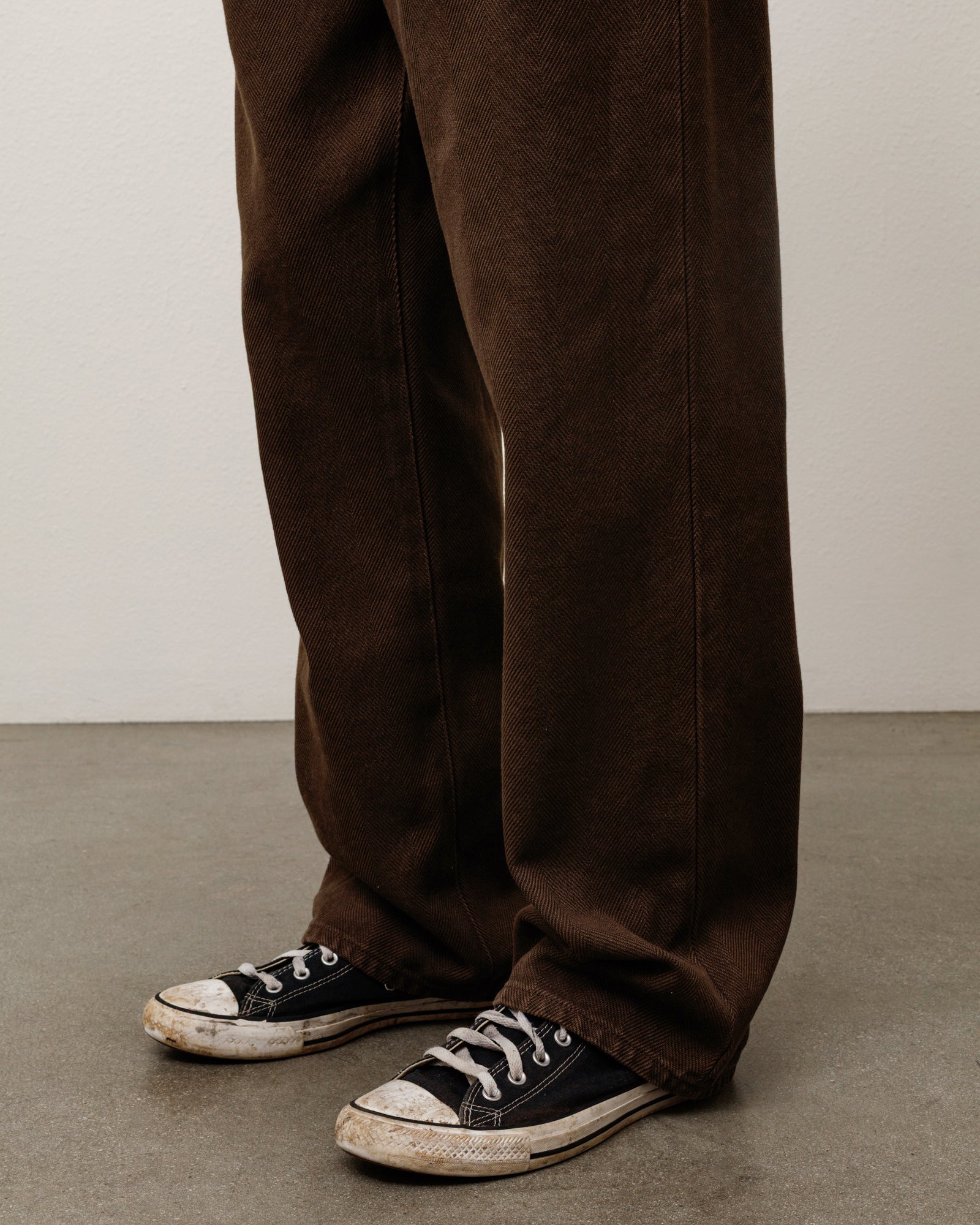パンツ Stussy big ol 34 Big Ol' Jean Denim - Brown Chevron | Denim | Stüssy