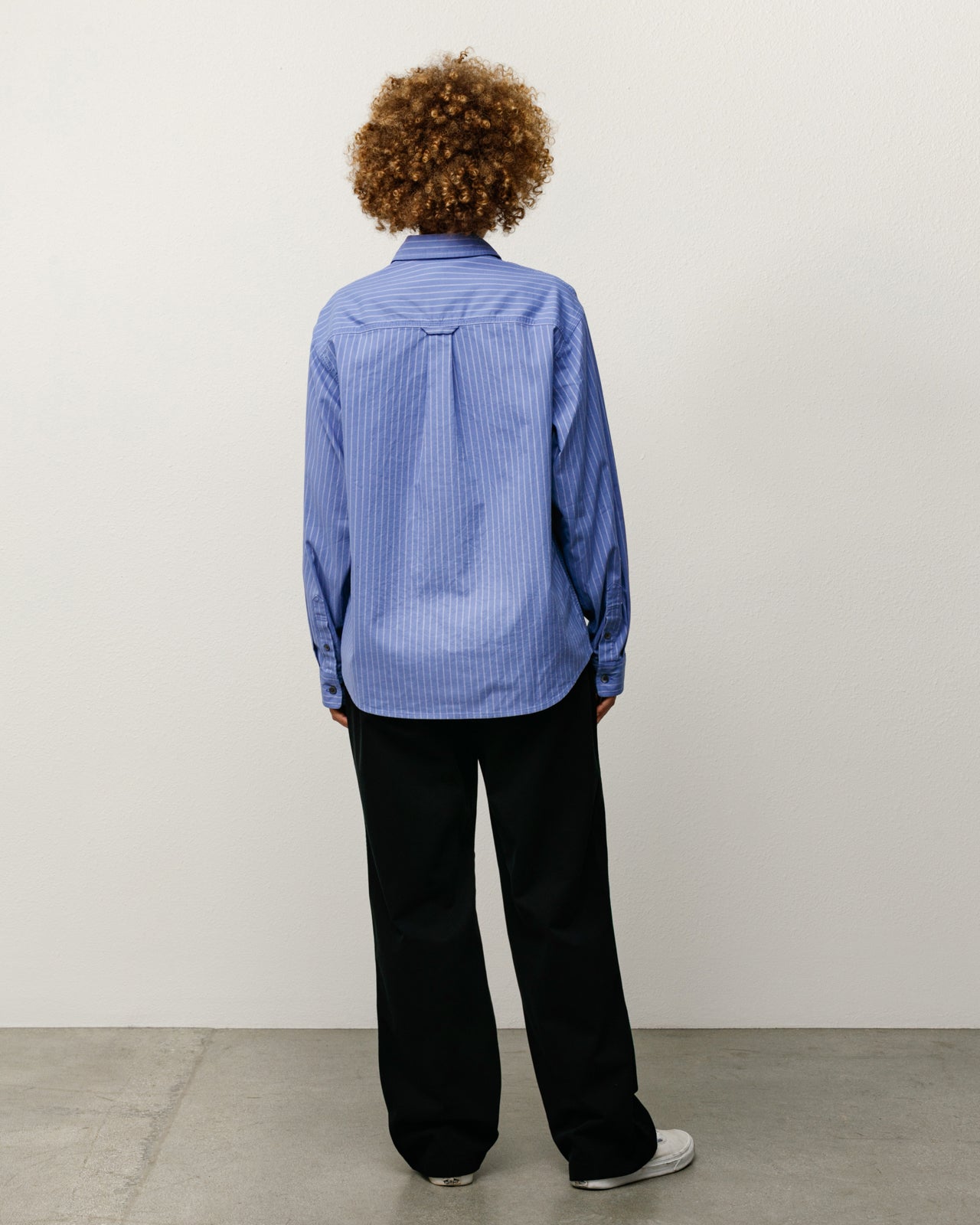 Beach Pant Cotton Twill Mens Regular In Black