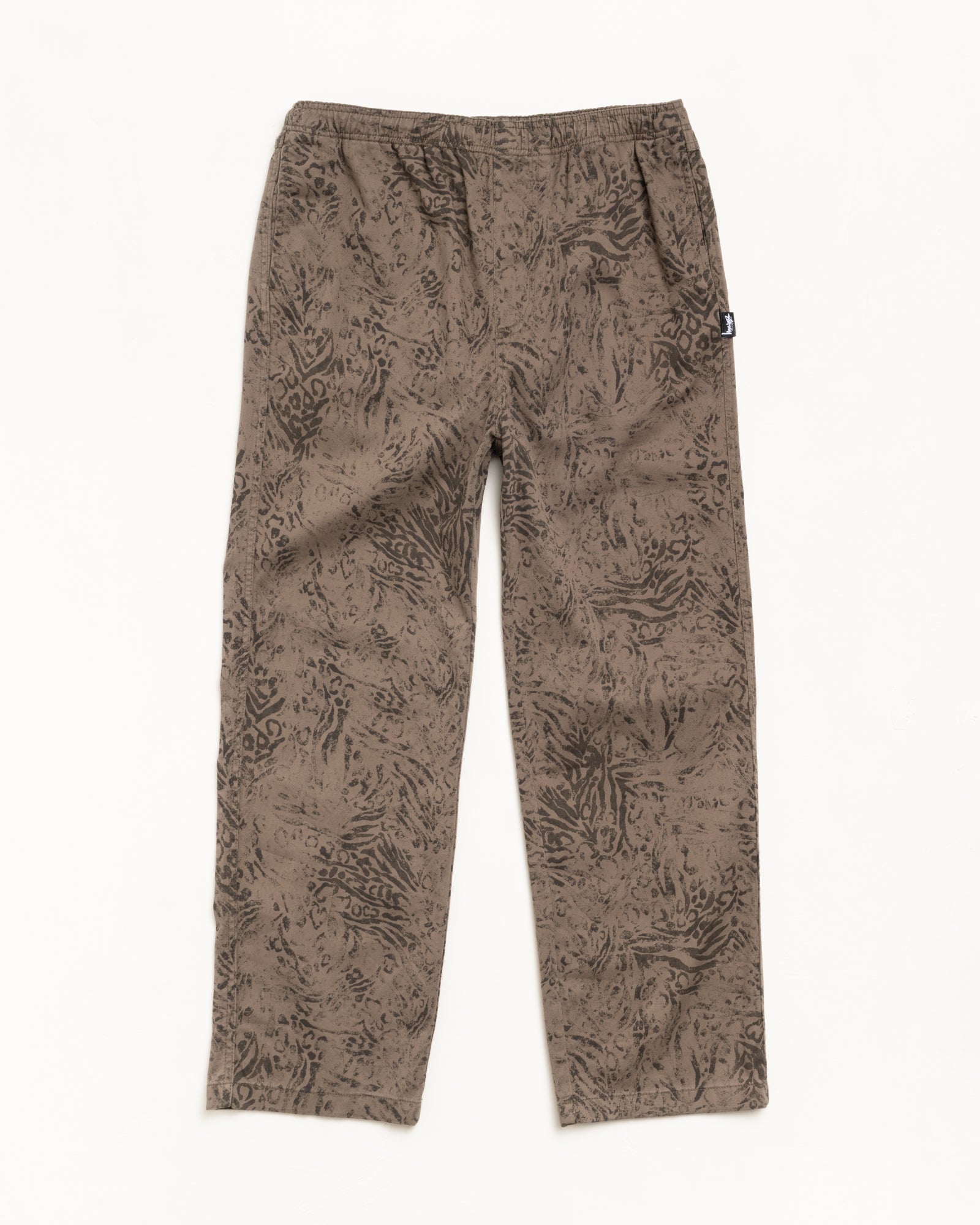Beach Pant Cotton Twill Mens Regular In Fossil