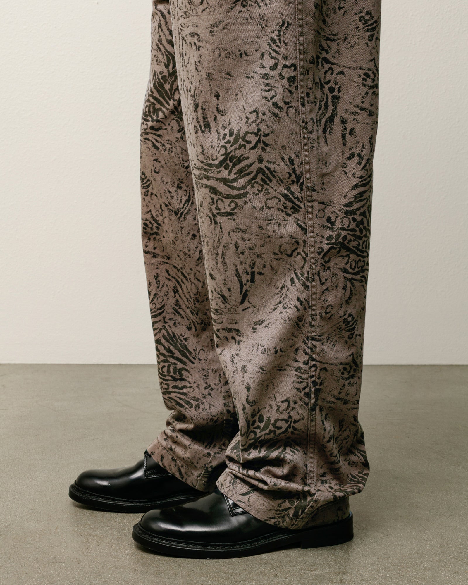 Beach Pant Cotton Twill Mens Regular In Fossil