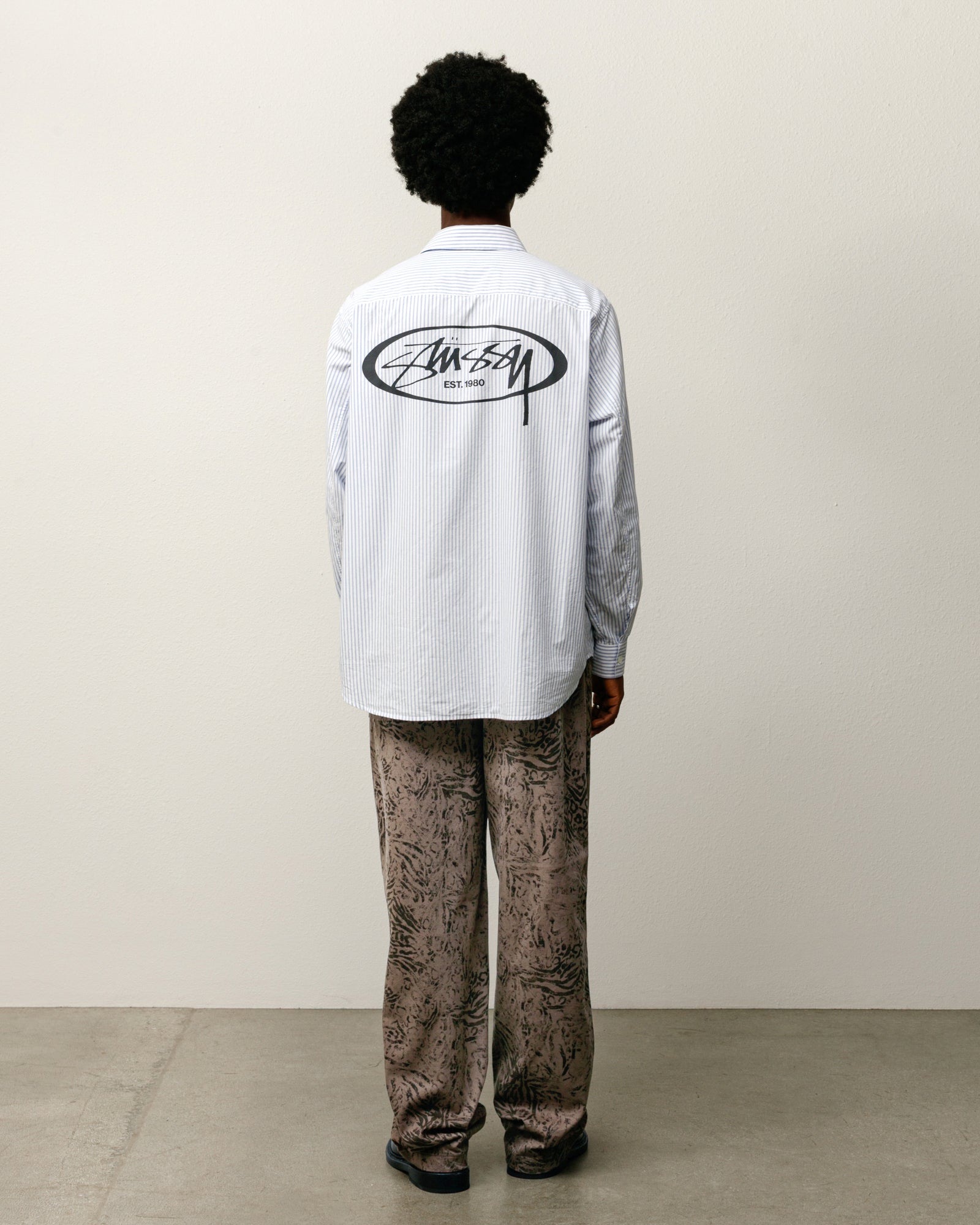 パンツ L STUSSY BEACH PANT COTTON TWILL Beach Pant Cotton Twill – Fossil | Pants | Stüssy