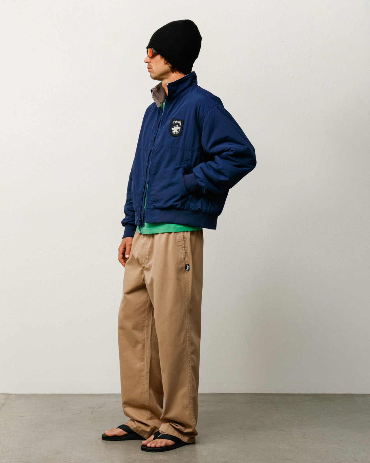 Beach Pant Cotton Twill – Khaki | Pants | Stüssy