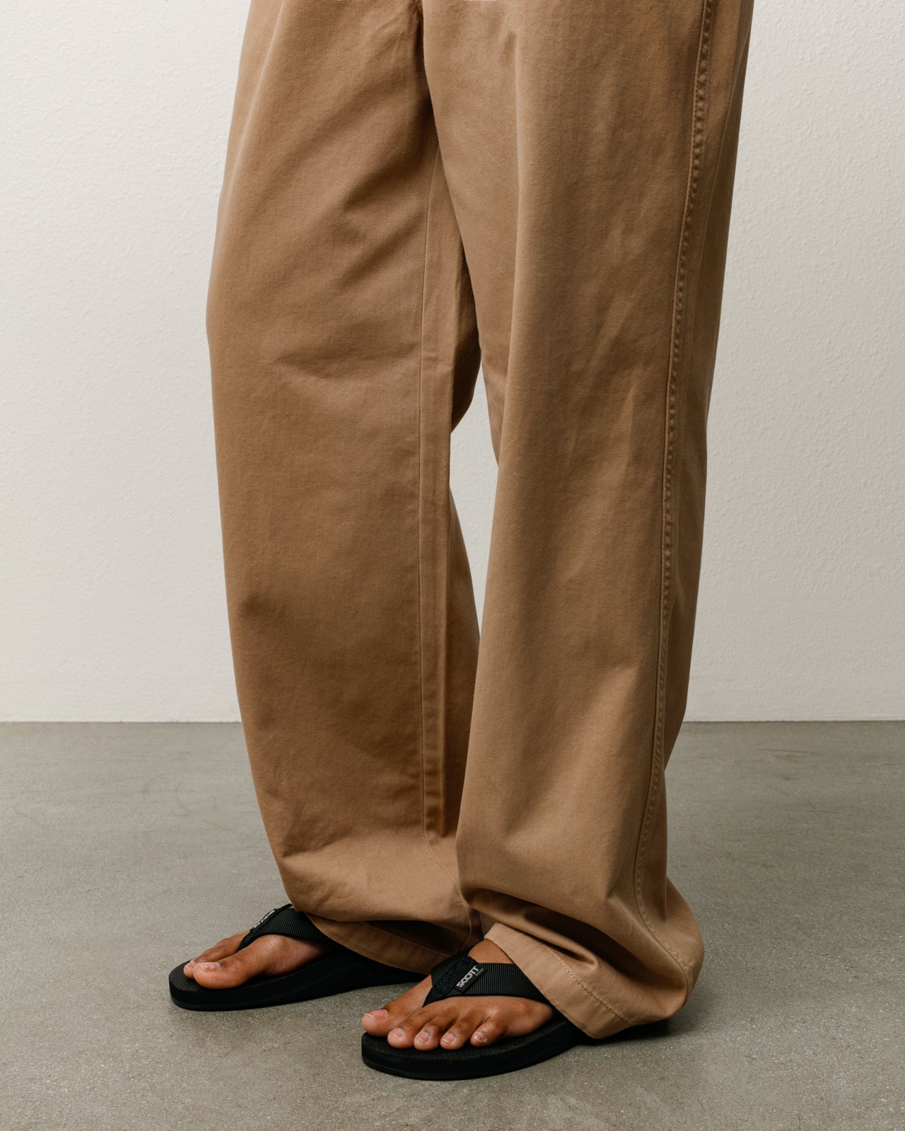 Beach Pant Cotton Twill – Khaki | Pants | Stüssy