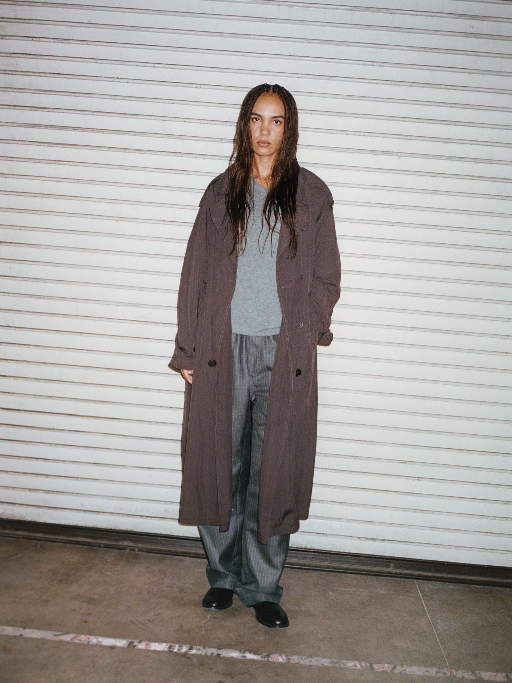 パンツ stussy wool stripe beach pant Striped Wool Beach Pant - Grey Pinstripe | Pants | Stüssy