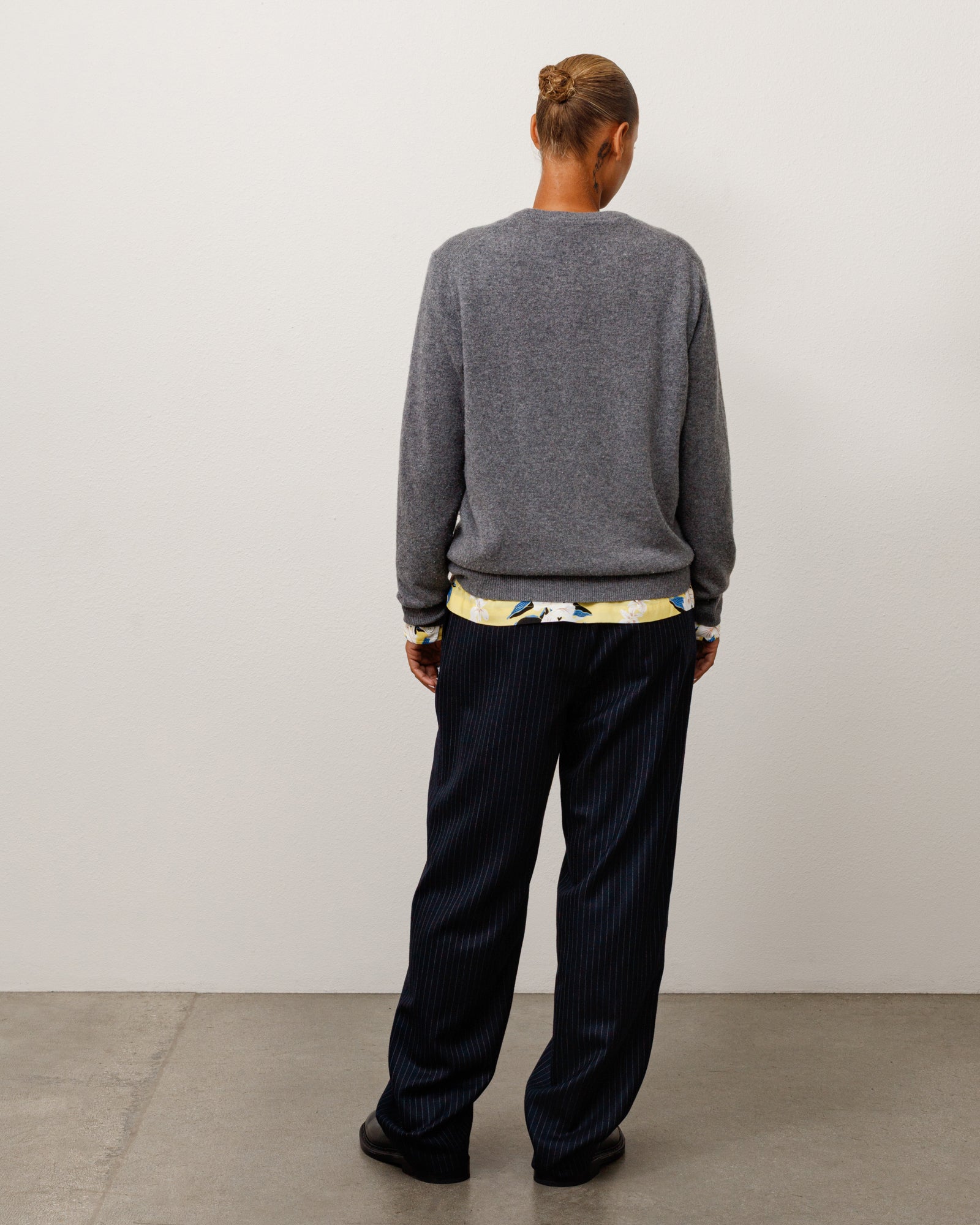 Striped Wool Beach Pant - Navy Pinstripe | Pants | Stüssy