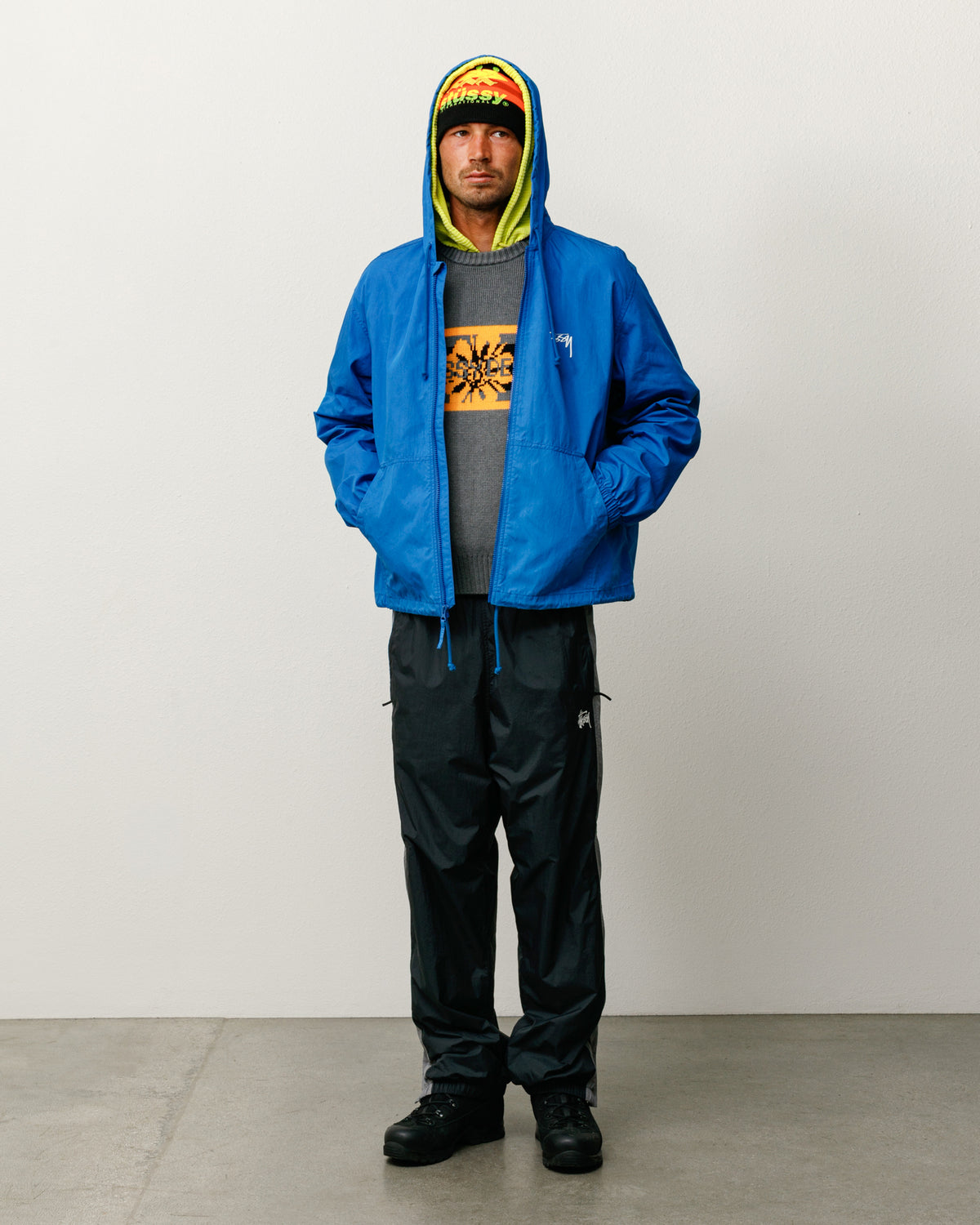 Side Stripe Track Pant Unisex Regular In Black