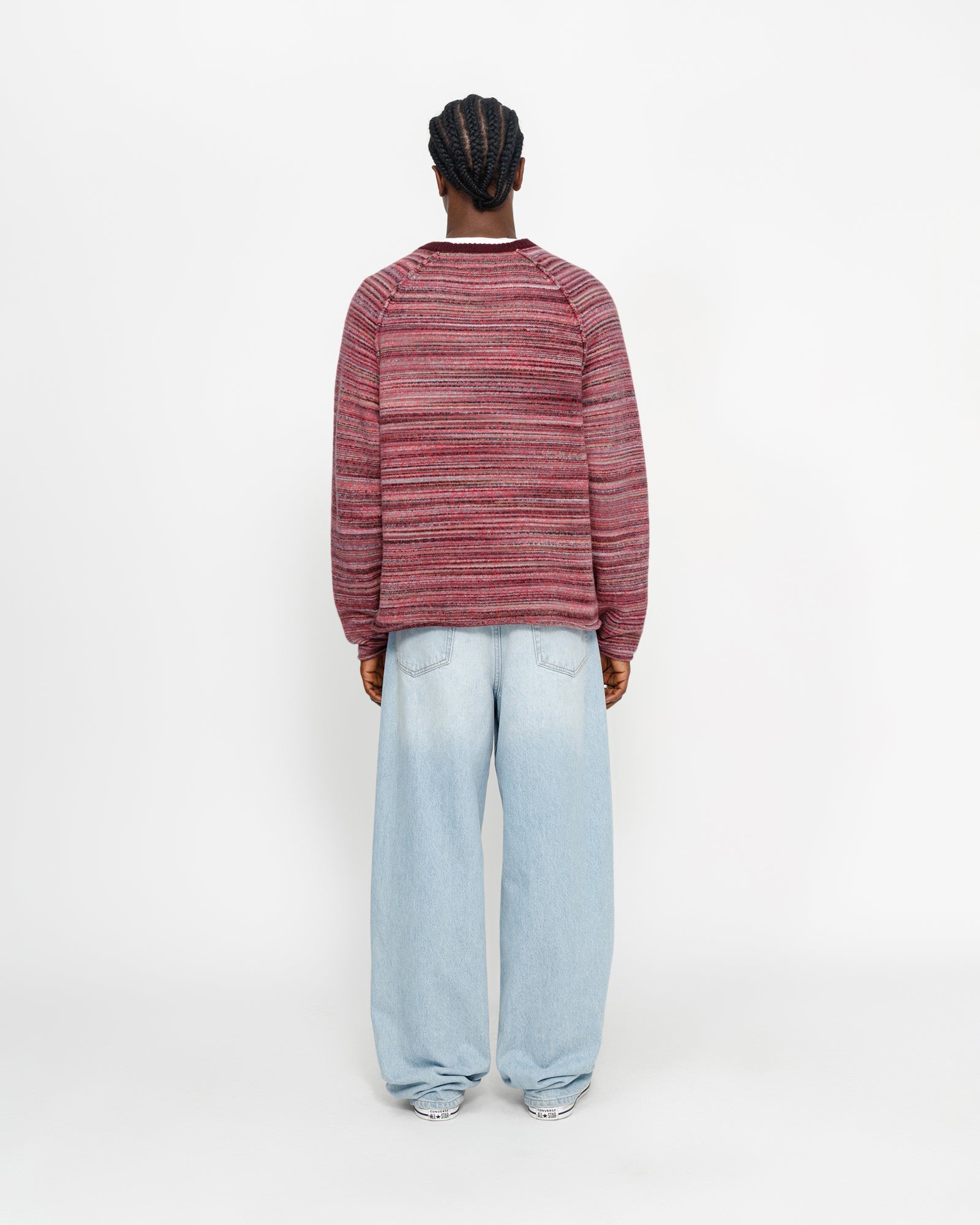 Stussy 24ss CONTRAST 正しい RIB SWEATER M