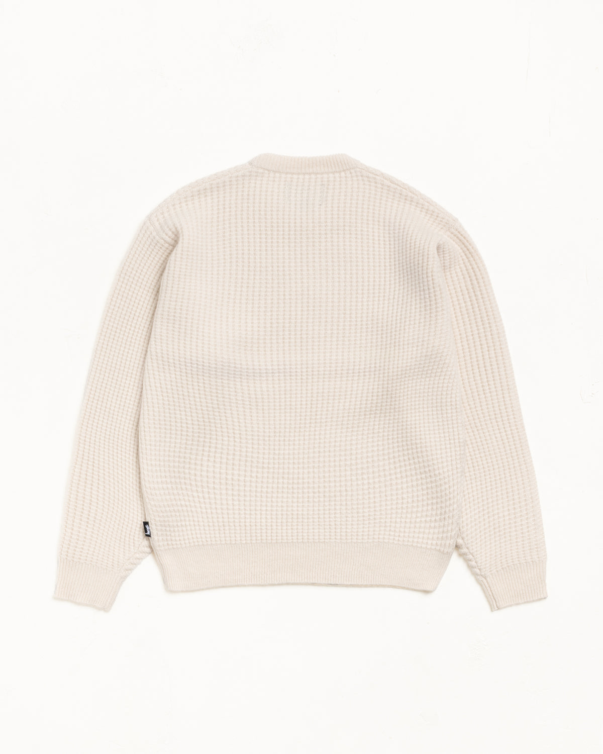 Waffle Cashmere Sweater – Natural | Tops & Knits | Stüssy