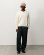 WAFFLE CASHMERE SWEATER