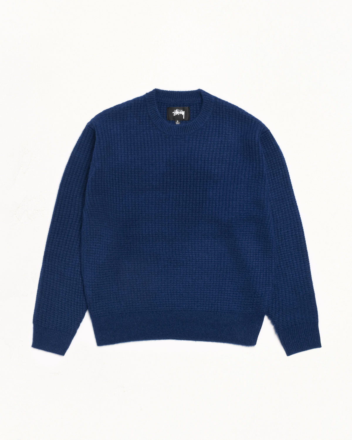 Waffle Cashmere Sweater – Navy | Tops & Knits | Stüssy