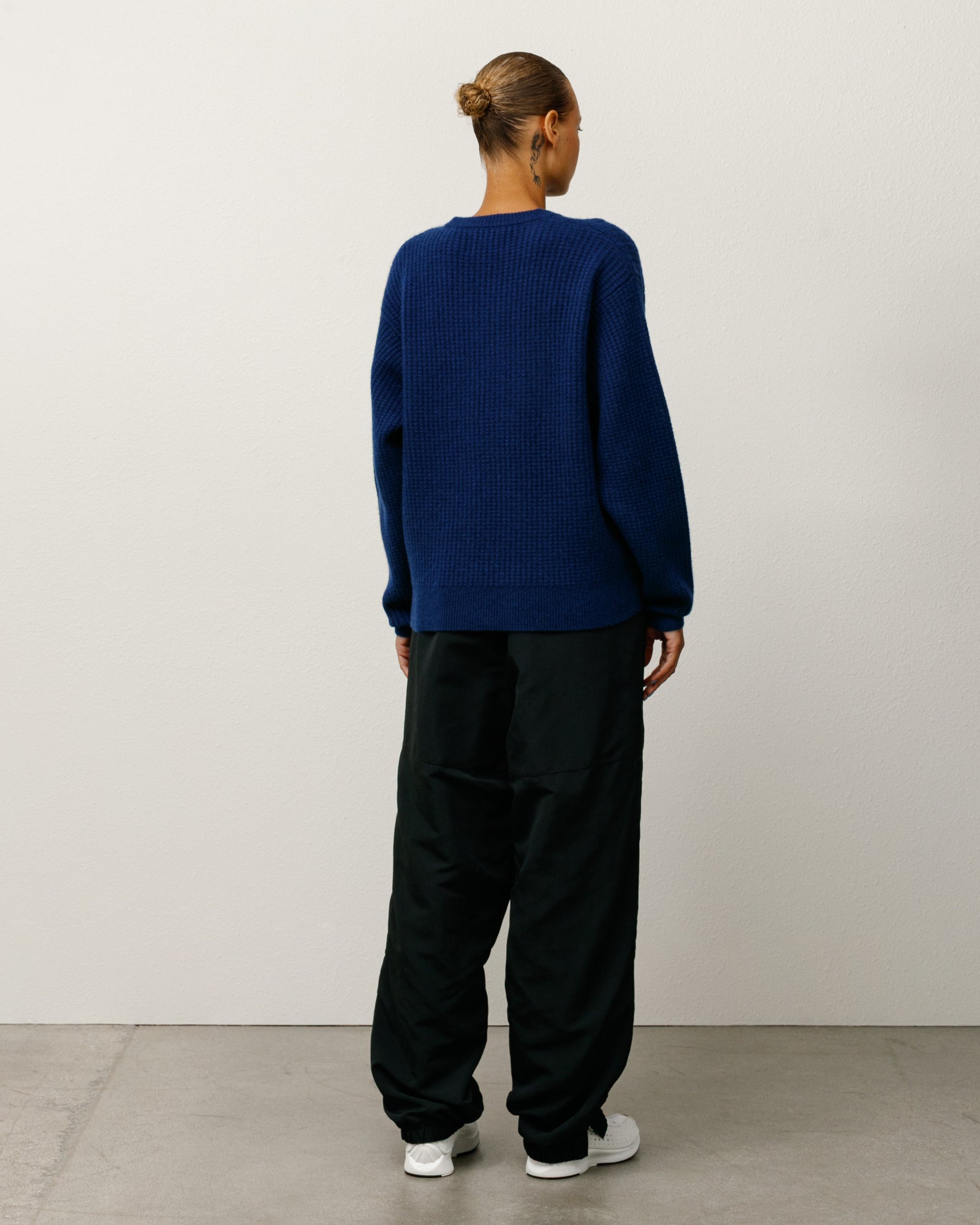 Waffle Cashmere Sweater – Navy | Sweaters & Knits | Stüssy