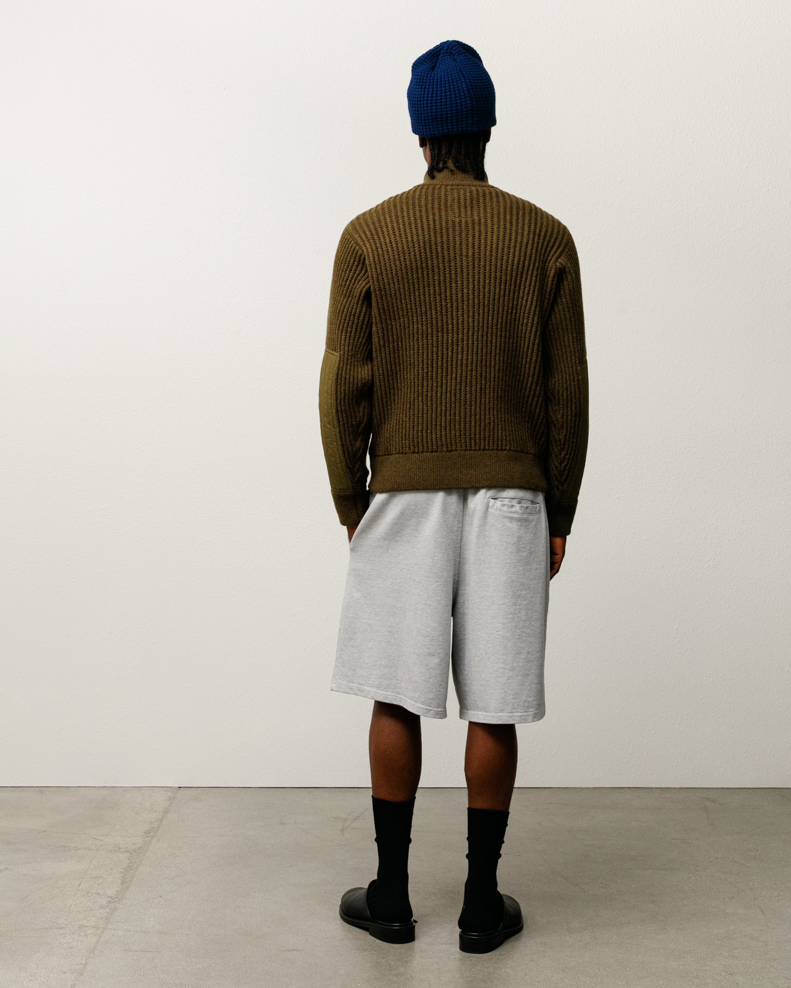 Lambs Wool Zip Sweater– Green | Tops & Knits | Stüssy