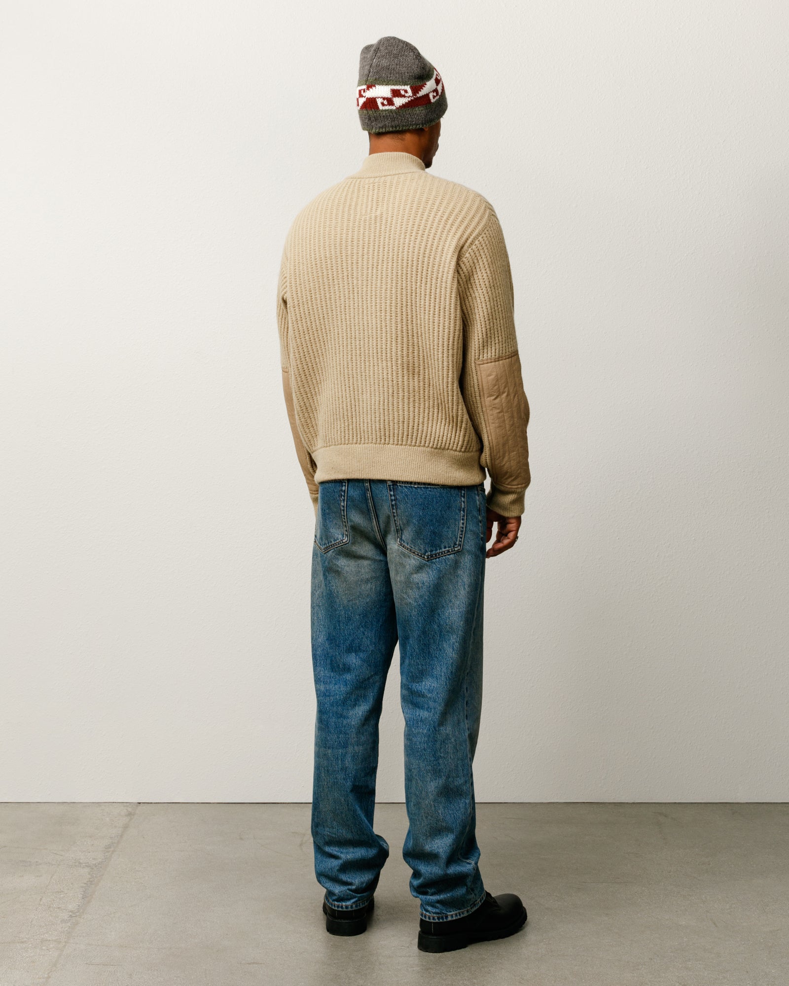 Lambs Wool Zip Sweater – Sand | Tops & Knits | Stüssy