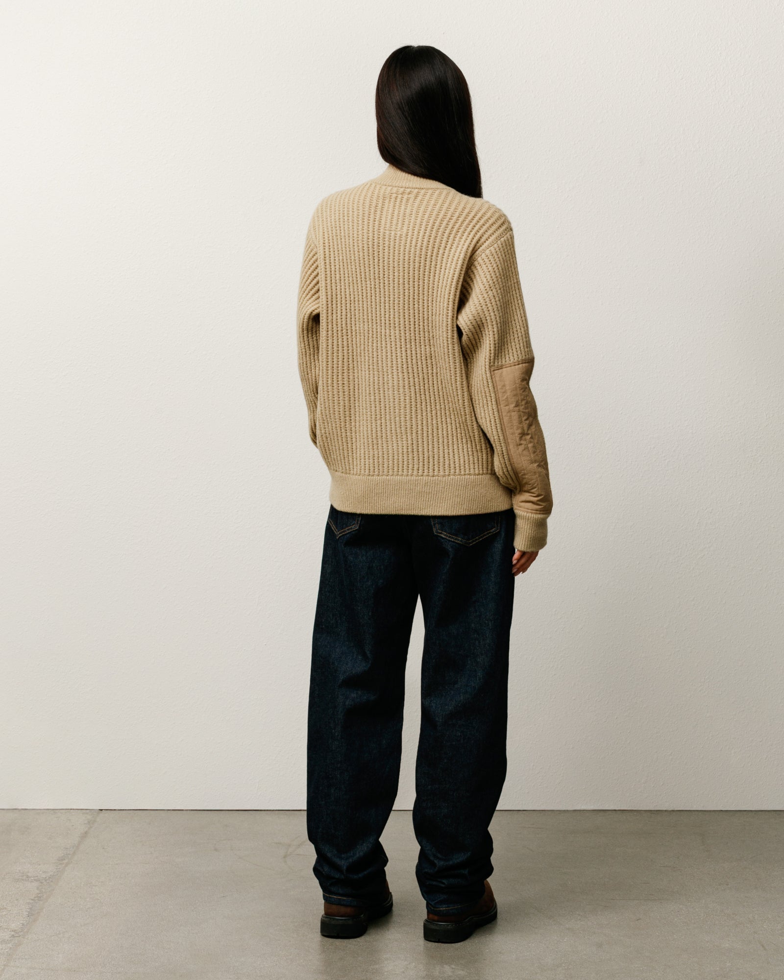 Lambs Wool Zip Sweater – Sand | Tops & Knits | Stüssy