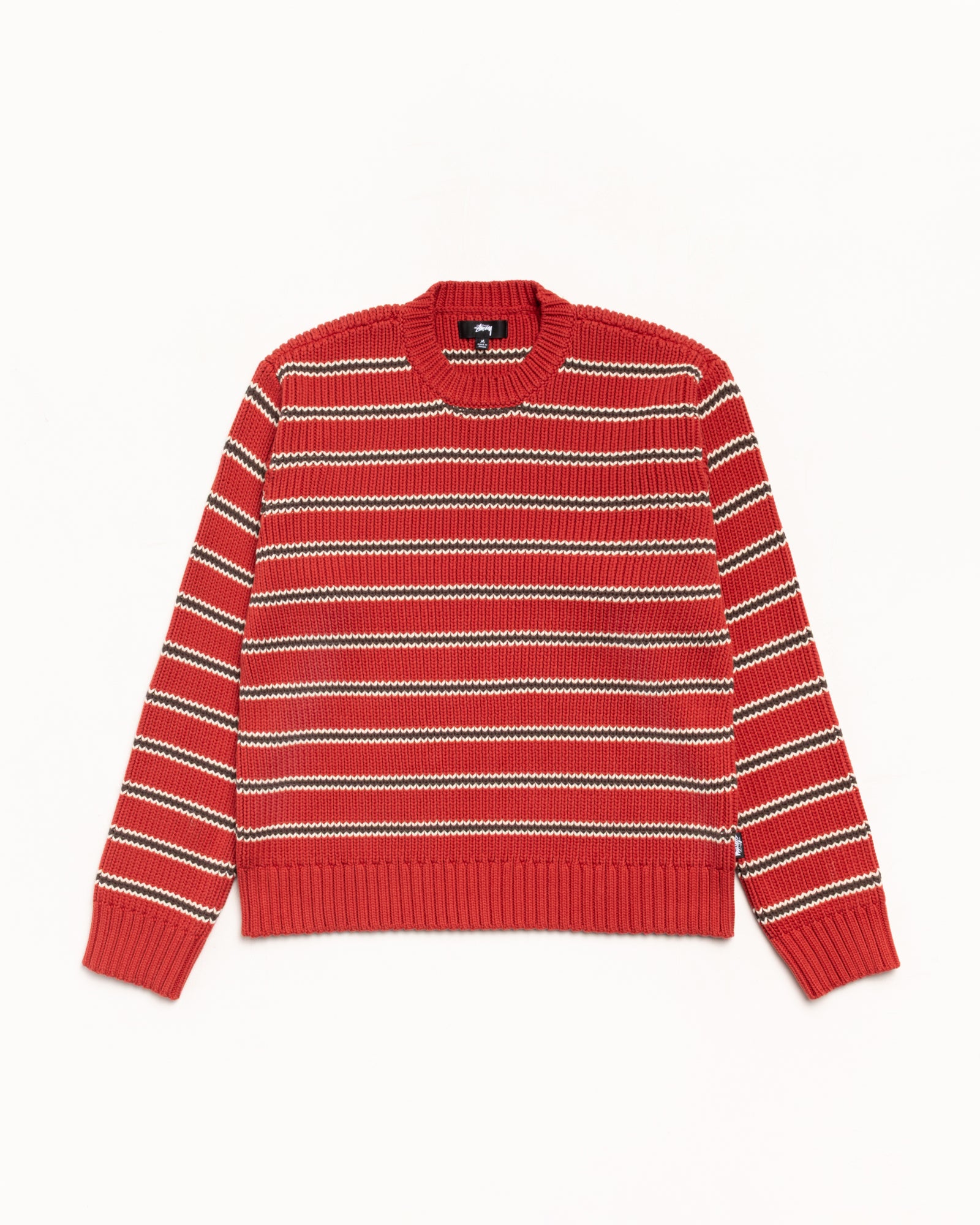 STRIPE KNIT CREW