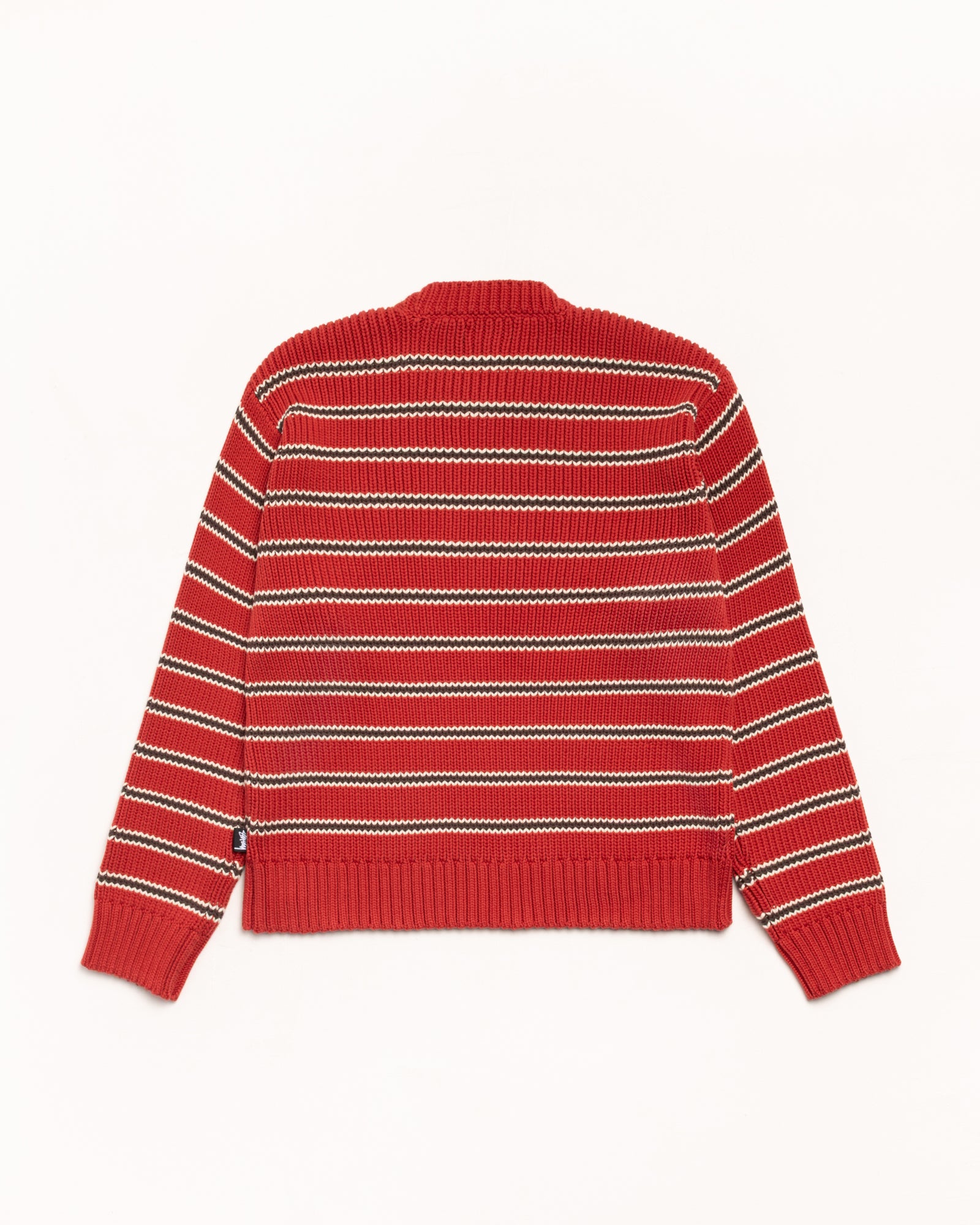 STRIPE KNIT CREW