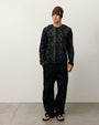 PYTHON FINE WOOL SWEATER