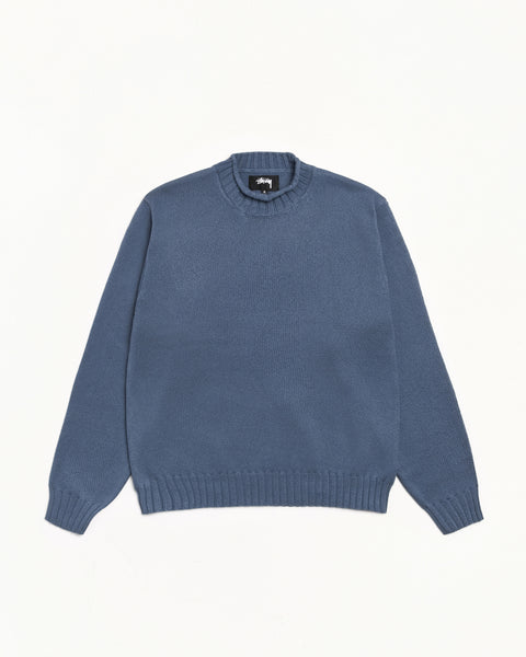 トップス Stussy Surfman Icon Sweater Dusty Blue Buy Stussy Surfman Icon Crew 'Dusty Blue' - 117233 DUST