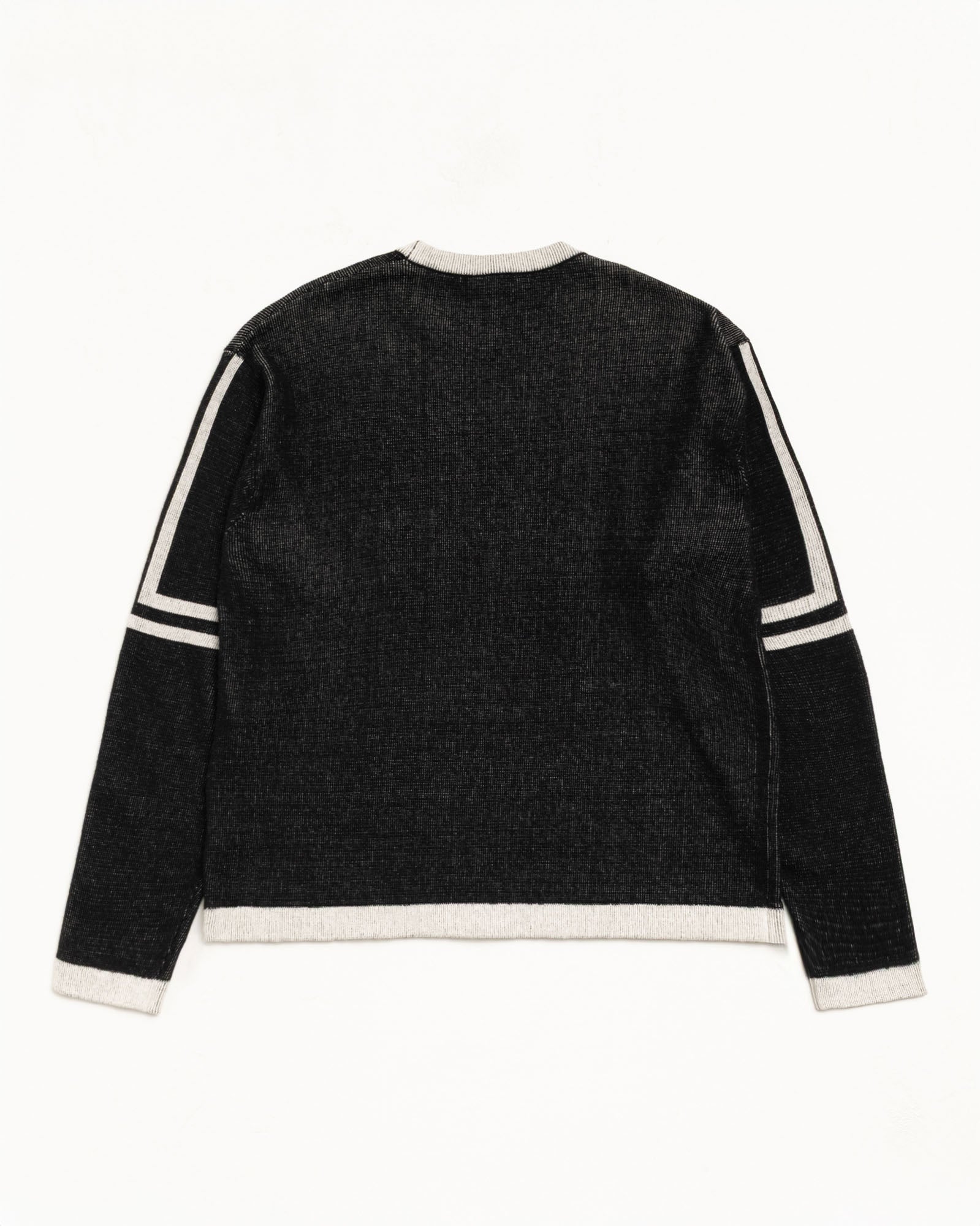 Stussy Alpine Sweater Mens Long Sleeve In Black