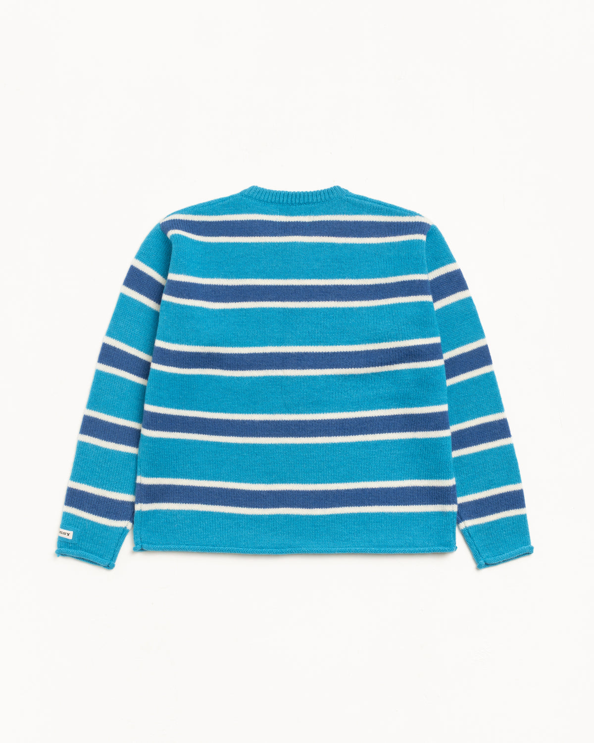 Striped Wool Sweater – Blue | Tops & Knits | Stüssy